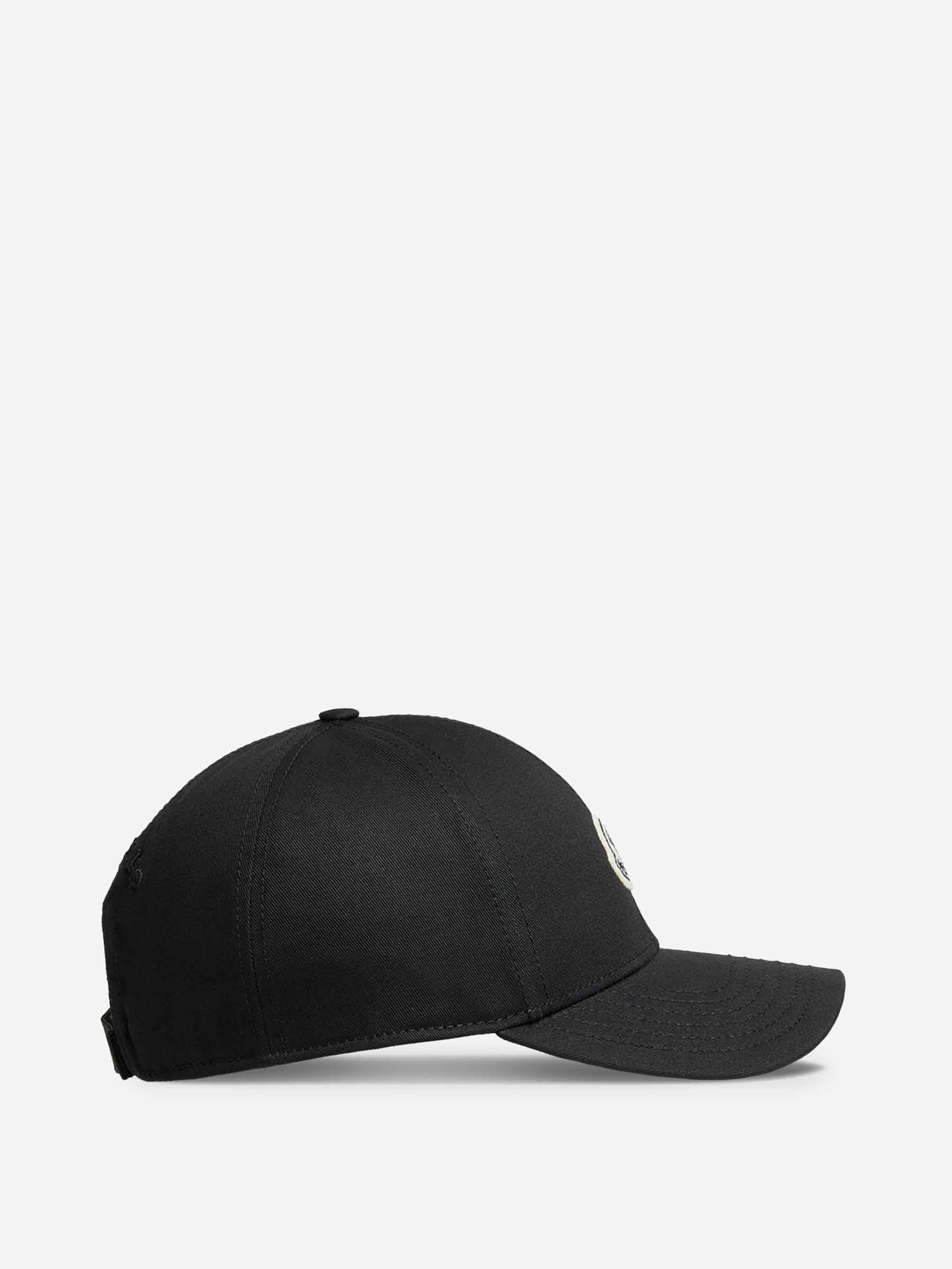 Cotton Baseball Cap Moncler – Гарантія оригінальності – детальний вид