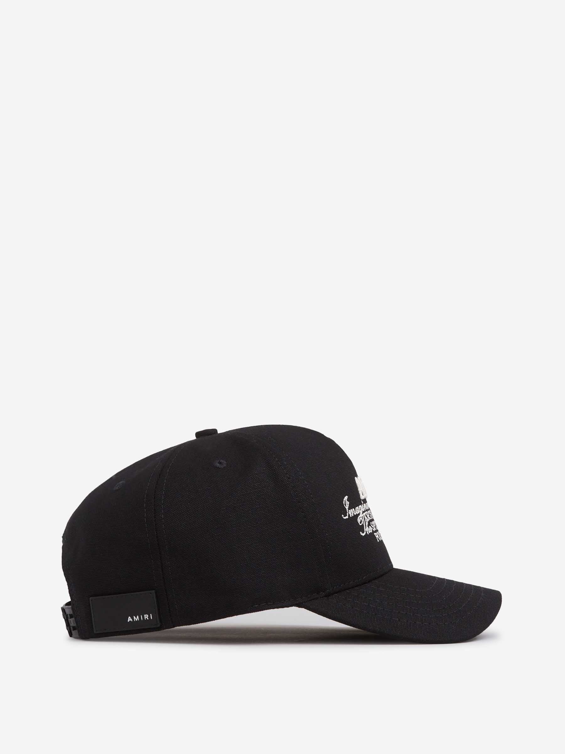 Embroidered Cap Amiri – Гарантія оригінальності – вид ззаду