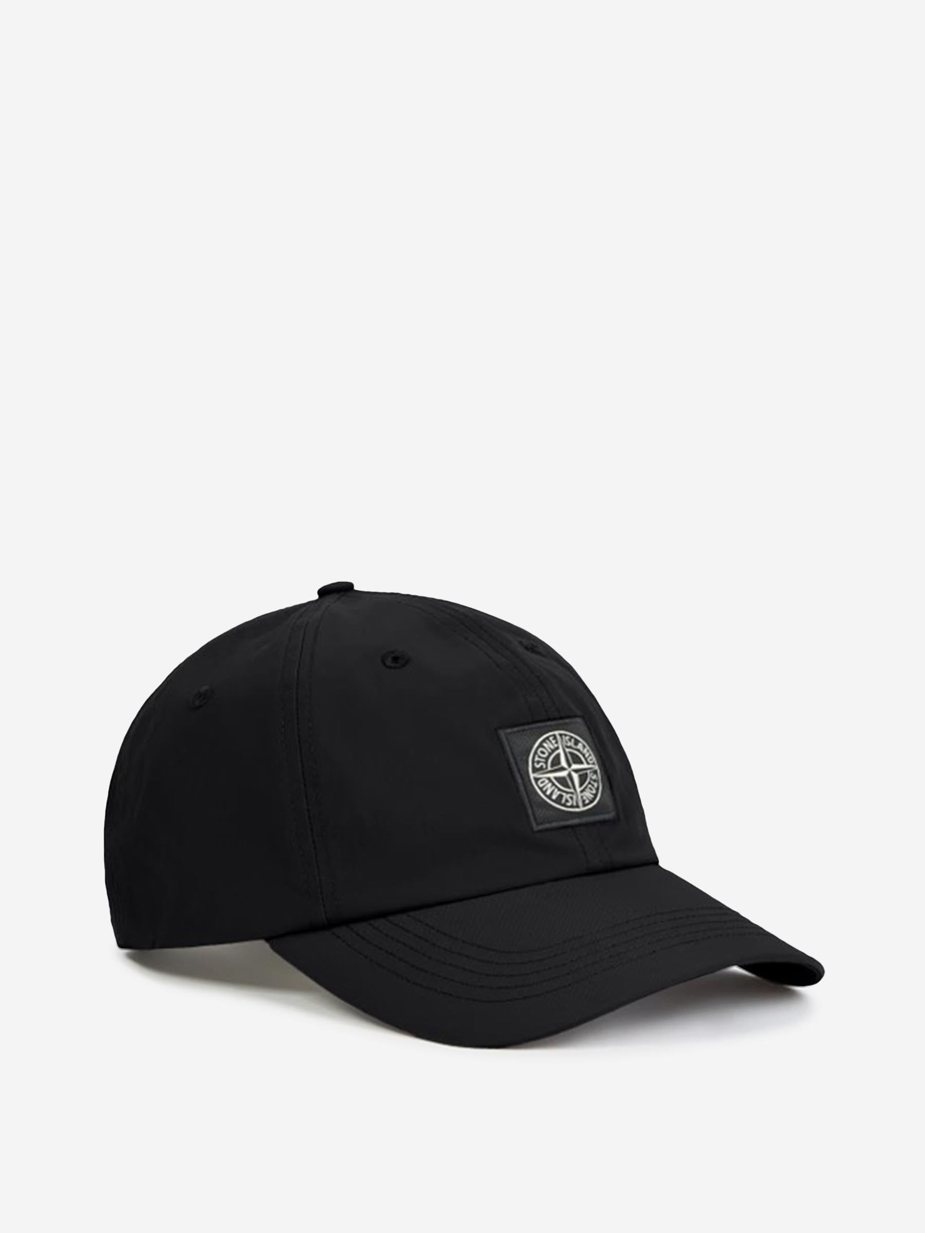 Gorra Nylon Oxford Stone island – Гарантія оригінальності – боковий вид - STONE ISLAND
