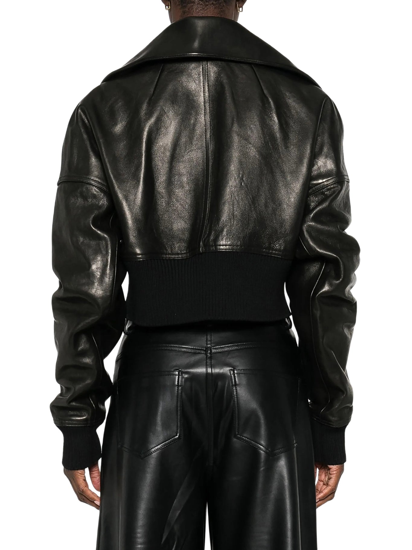 Padded Leather Bomber Jacket Rick owens оригінал – Купити в Україні – збільшений вид