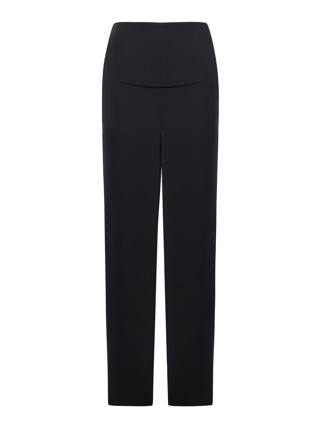 Long Sliced Wool Skirt Rick owens – Гарантія оригінальності – боковий вид