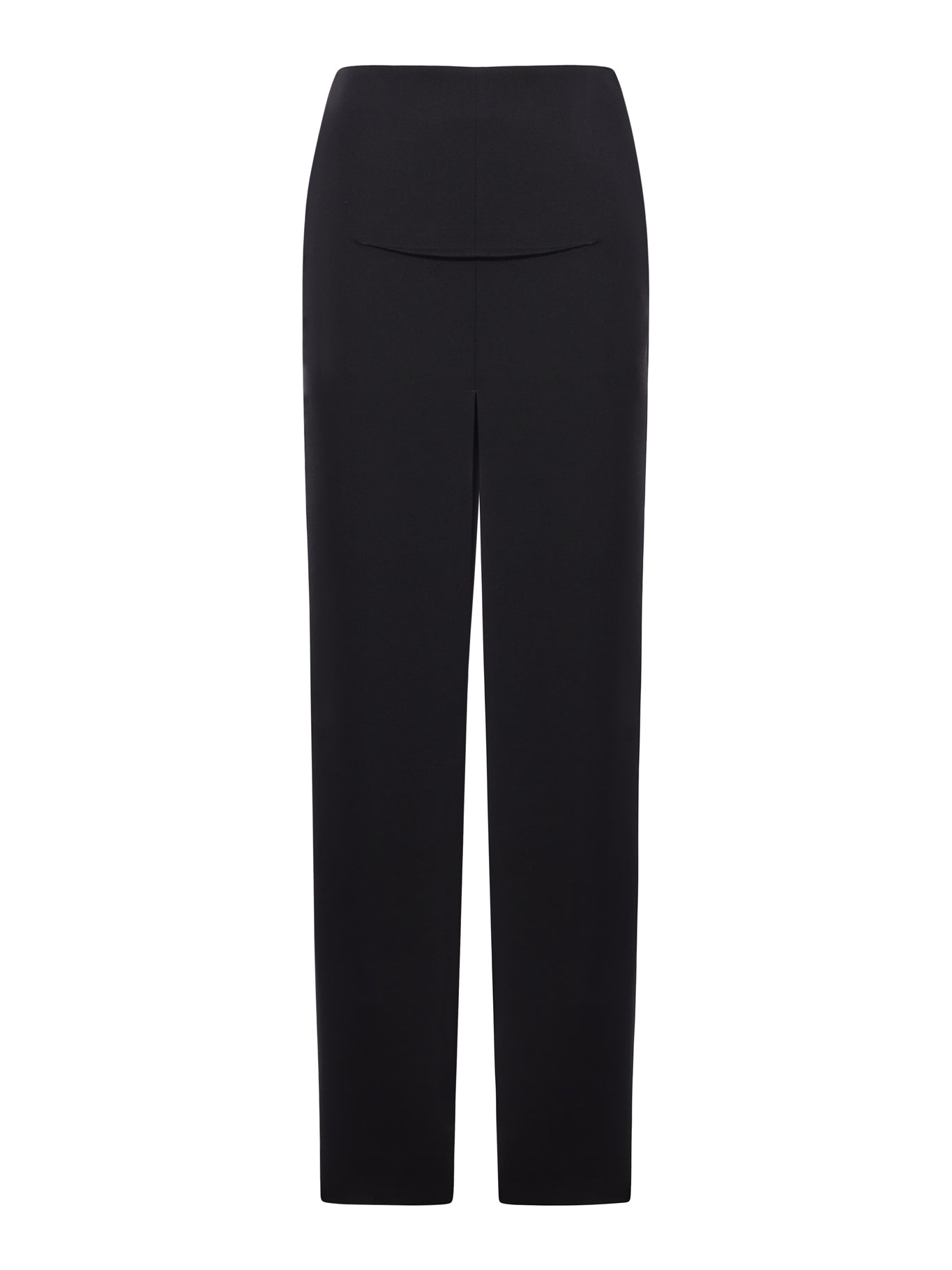 Long Sliced Wool Skirt Rick owens – Гарантія оригінальності – боковий вид