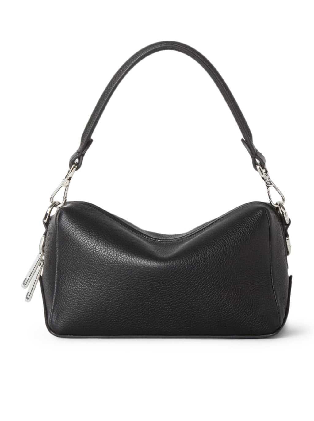 Small Black Leather Bag Fendi – Гарантія оригінальності – боковий вид