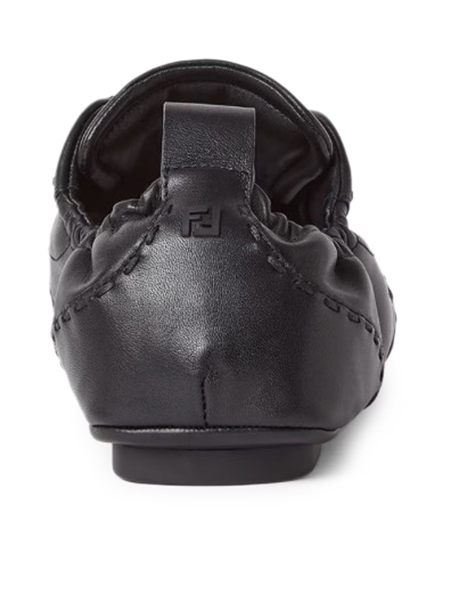 Оригінальна Fit Low Top Sneakers In Black Leather Fendi – детальний вид