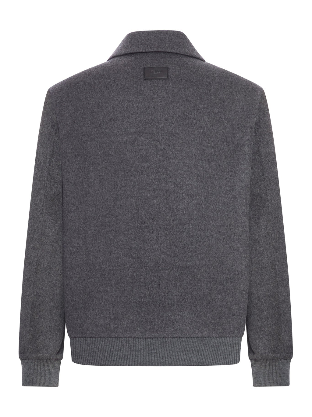 Single-Breasted Wool Blouson Fendi – Гарантія оригінальності – вид ззаду