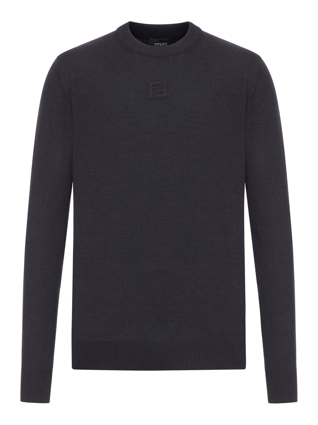 Оригінальна Crew Neck Wool Sweater Fendi – боковий вид
