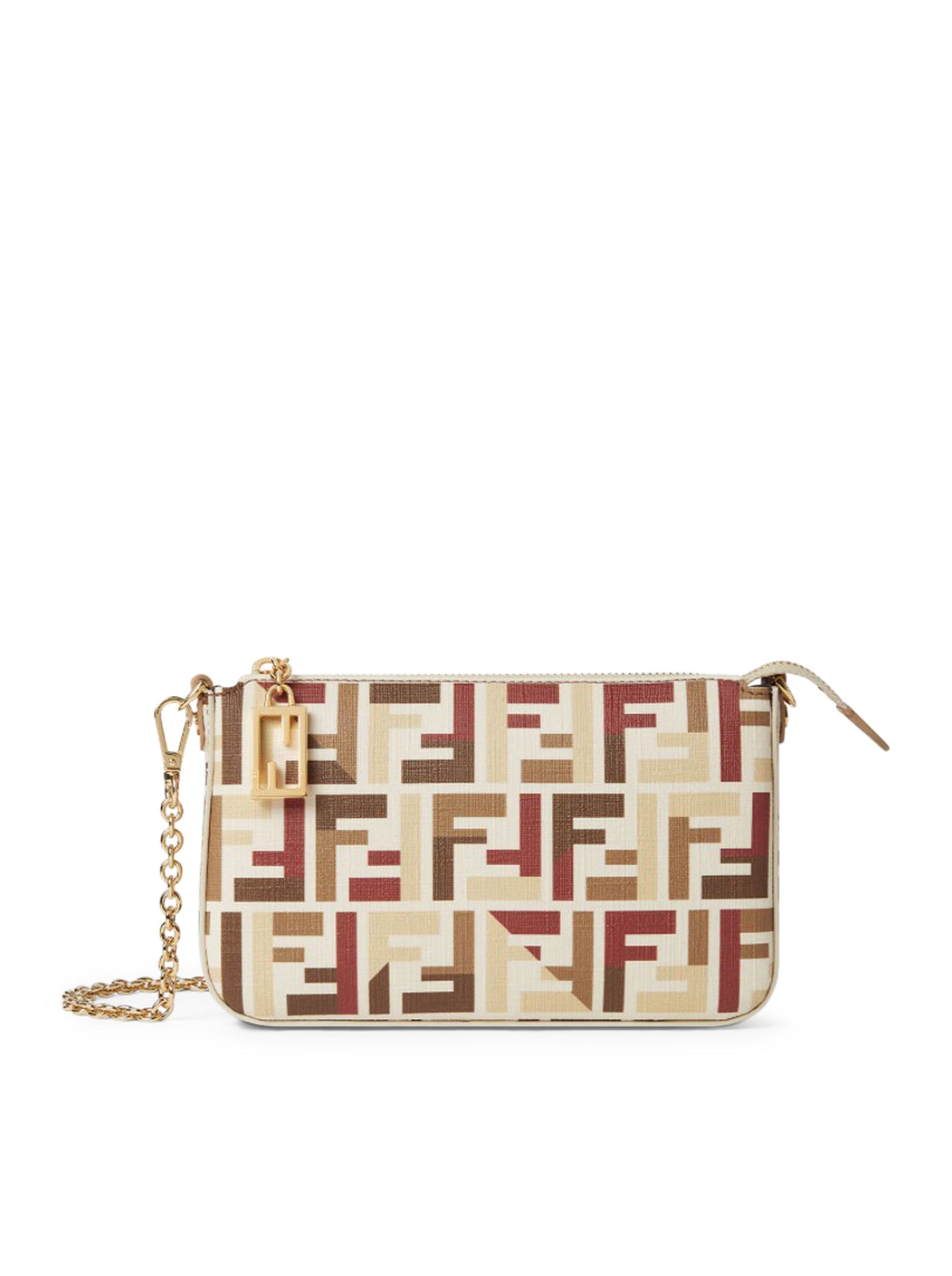 Оригінальна Pouch With Fabric Chain Fendi – боковий вид