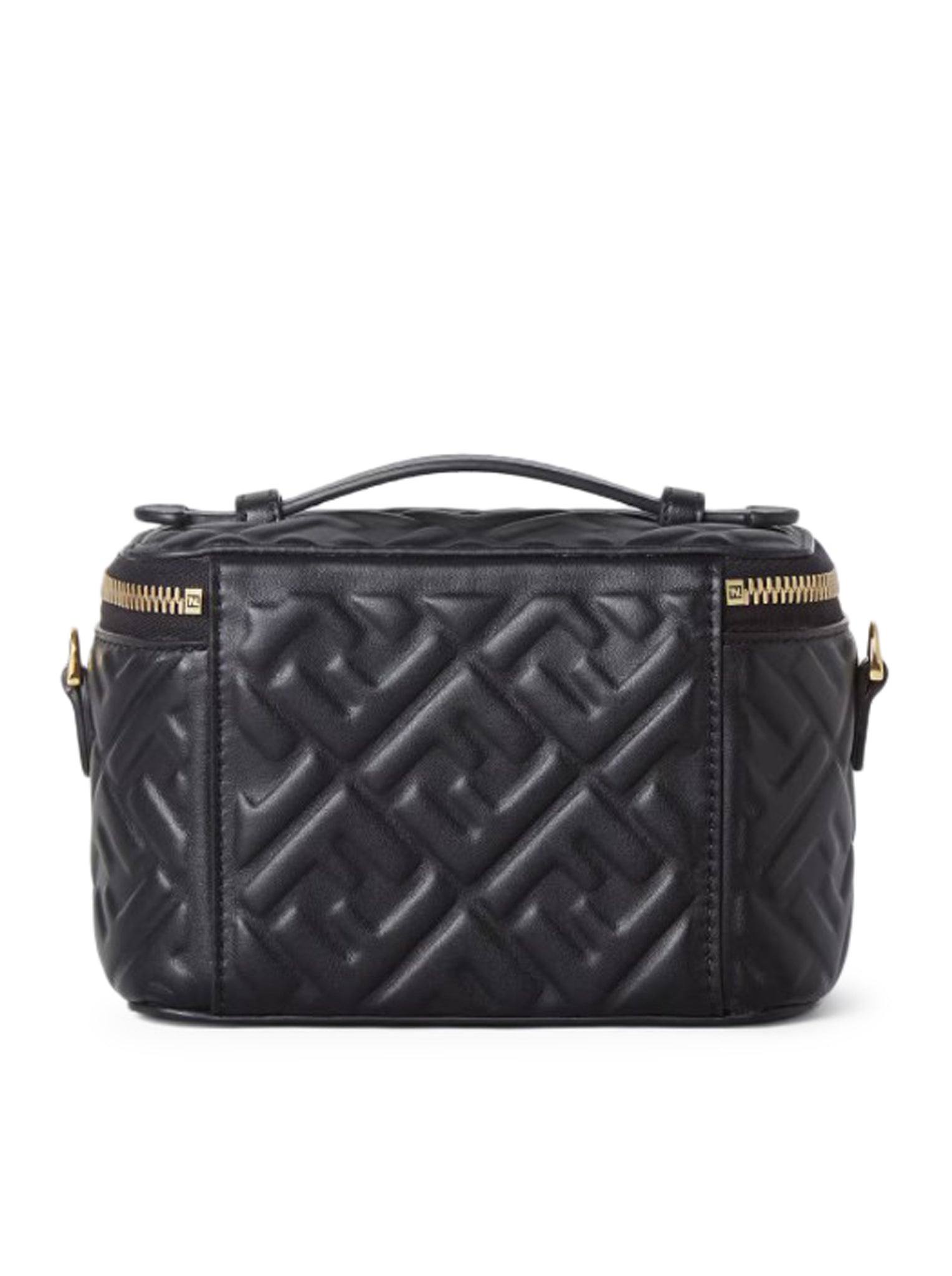 Vanity Mini Bag In Black Nappa With Ff Motif Fendi оригінал – Купити в Україні – детальний вид