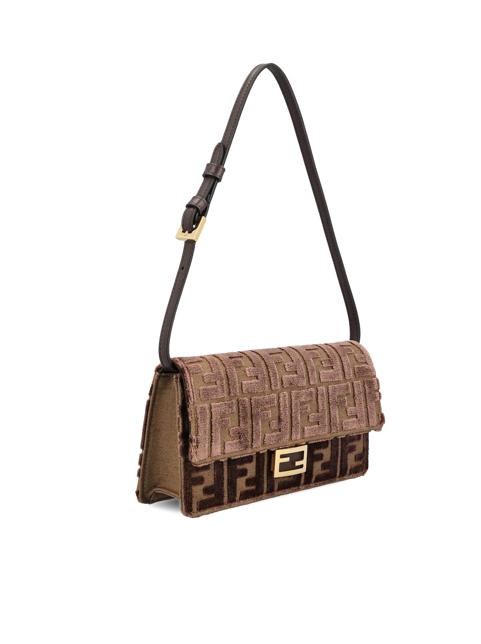 Portafoglio In Velluto Ff Jacquard Fendi – Гарантія оригінальності – детальний вид