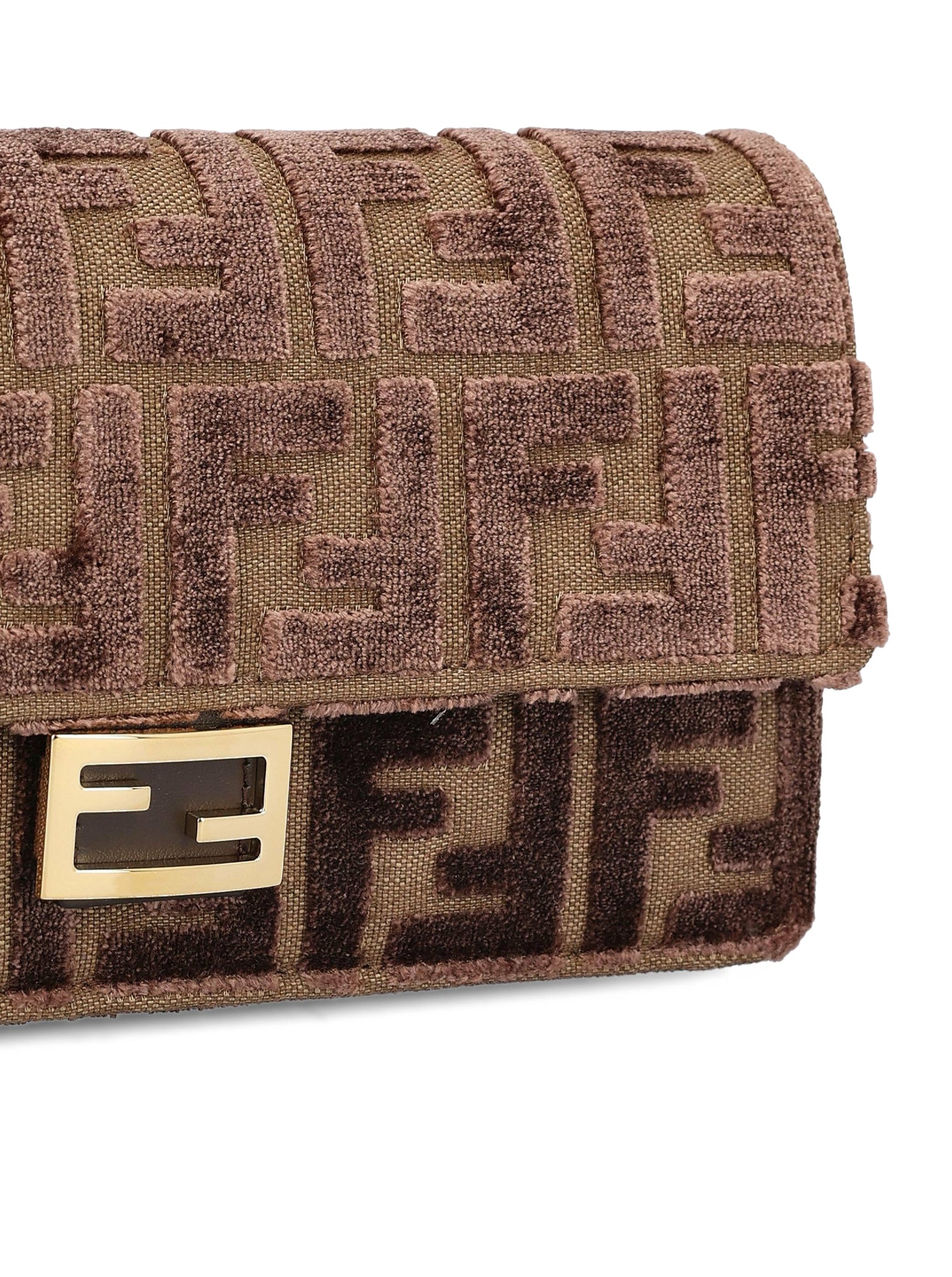 Portafoglio In Velluto Ff Jacquard Fendi – Гарантія оригінальності – збільшений вид