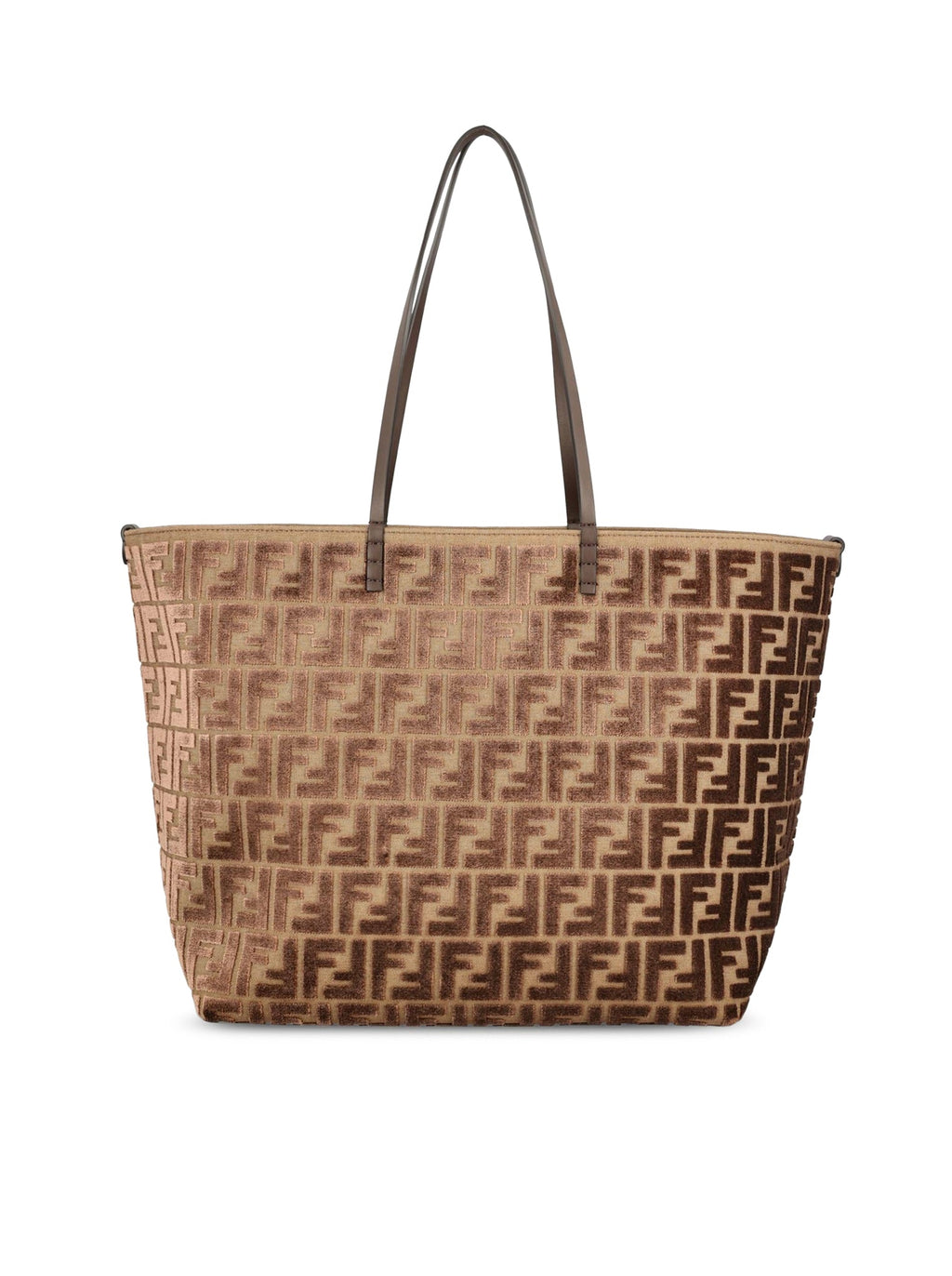 Large Velvet Roll Bag Fendi – Гарантія оригінальності – боковий вид
