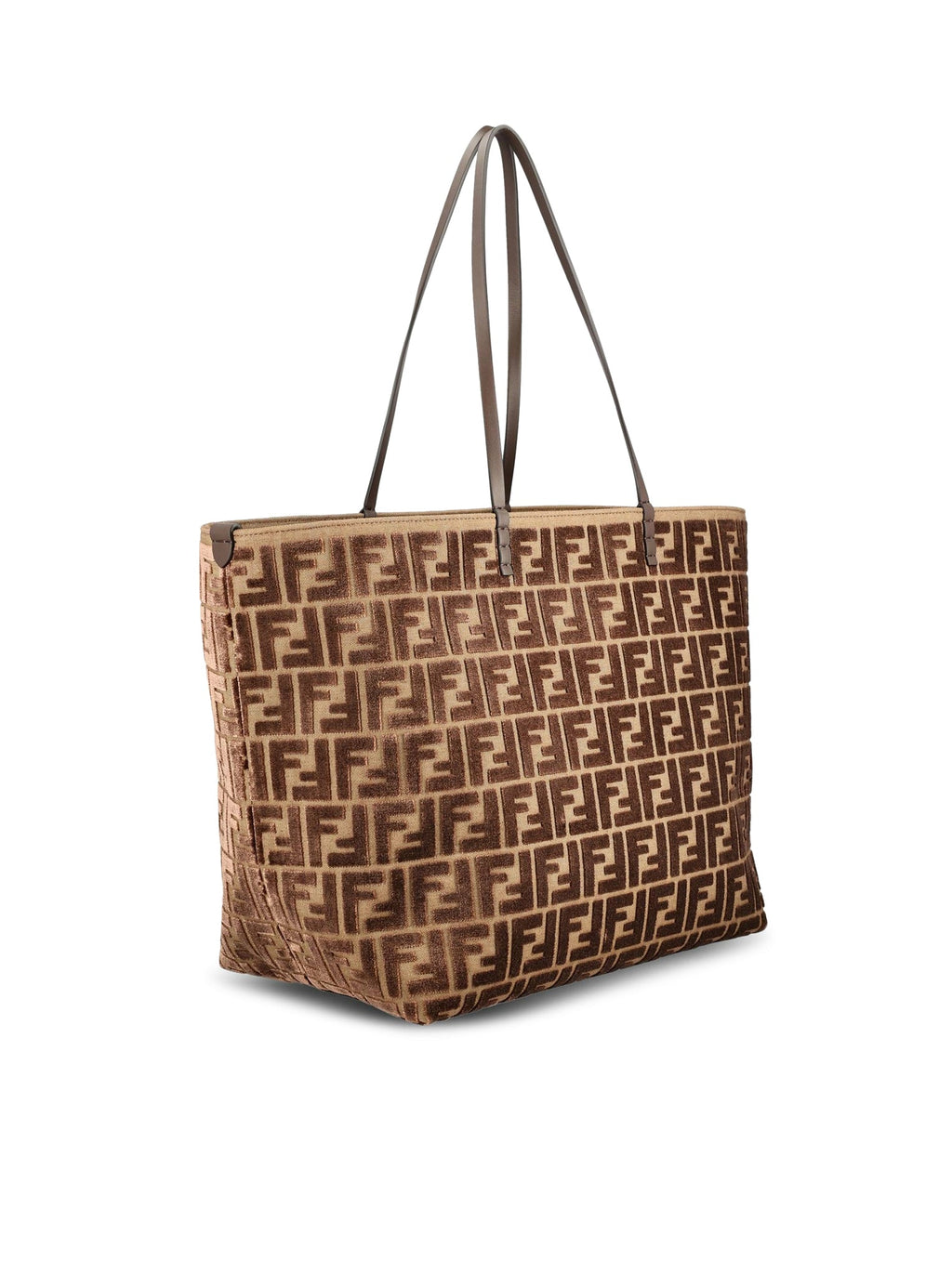 Large Velvet Roll Bag Fendi – Гарантія оригінальності – вид ззаду