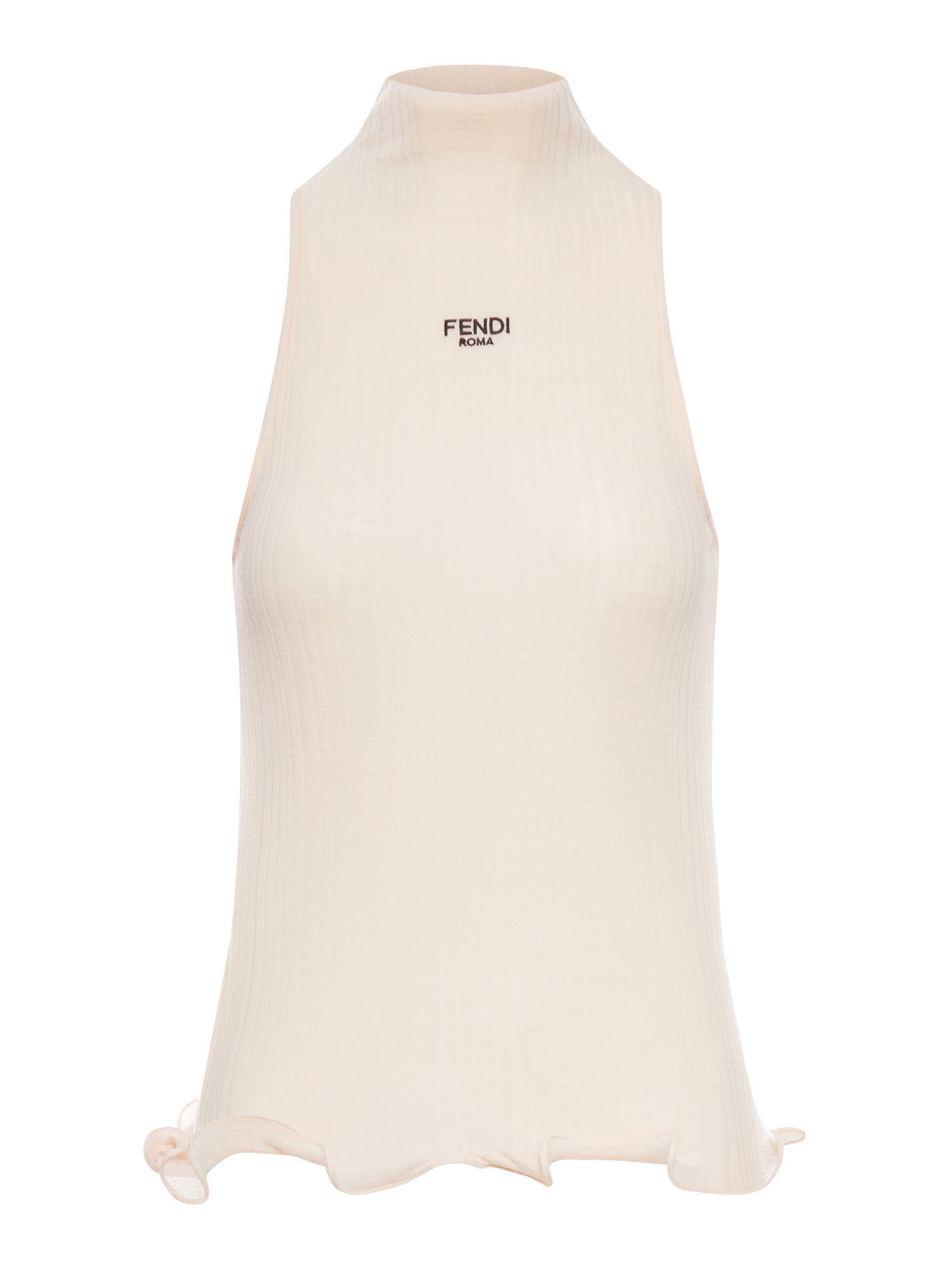 Cotton Top Finished With Ruffles Fendi – Гарантія оригінальності – боковий вид