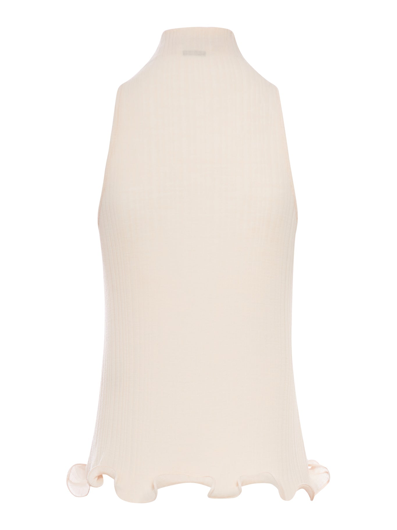 Cotton Top Finished With Ruffles Fendi – Гарантія оригінальності – вид ззаду