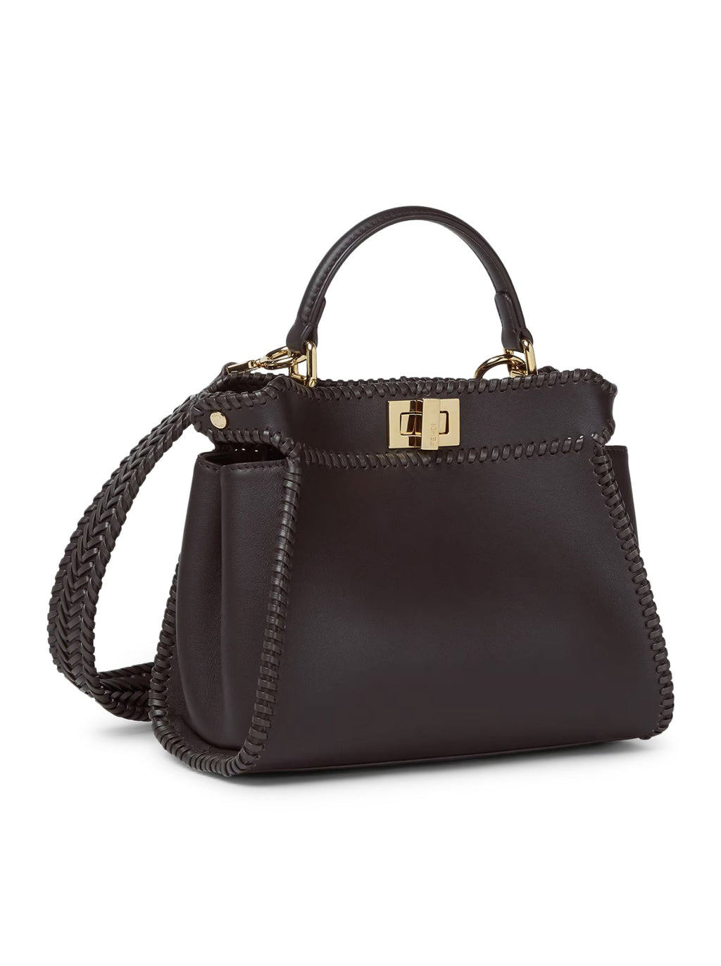 Peekaboo Mini Leather Bag Fendi оригінал – Купити в Україні – вид ззаду