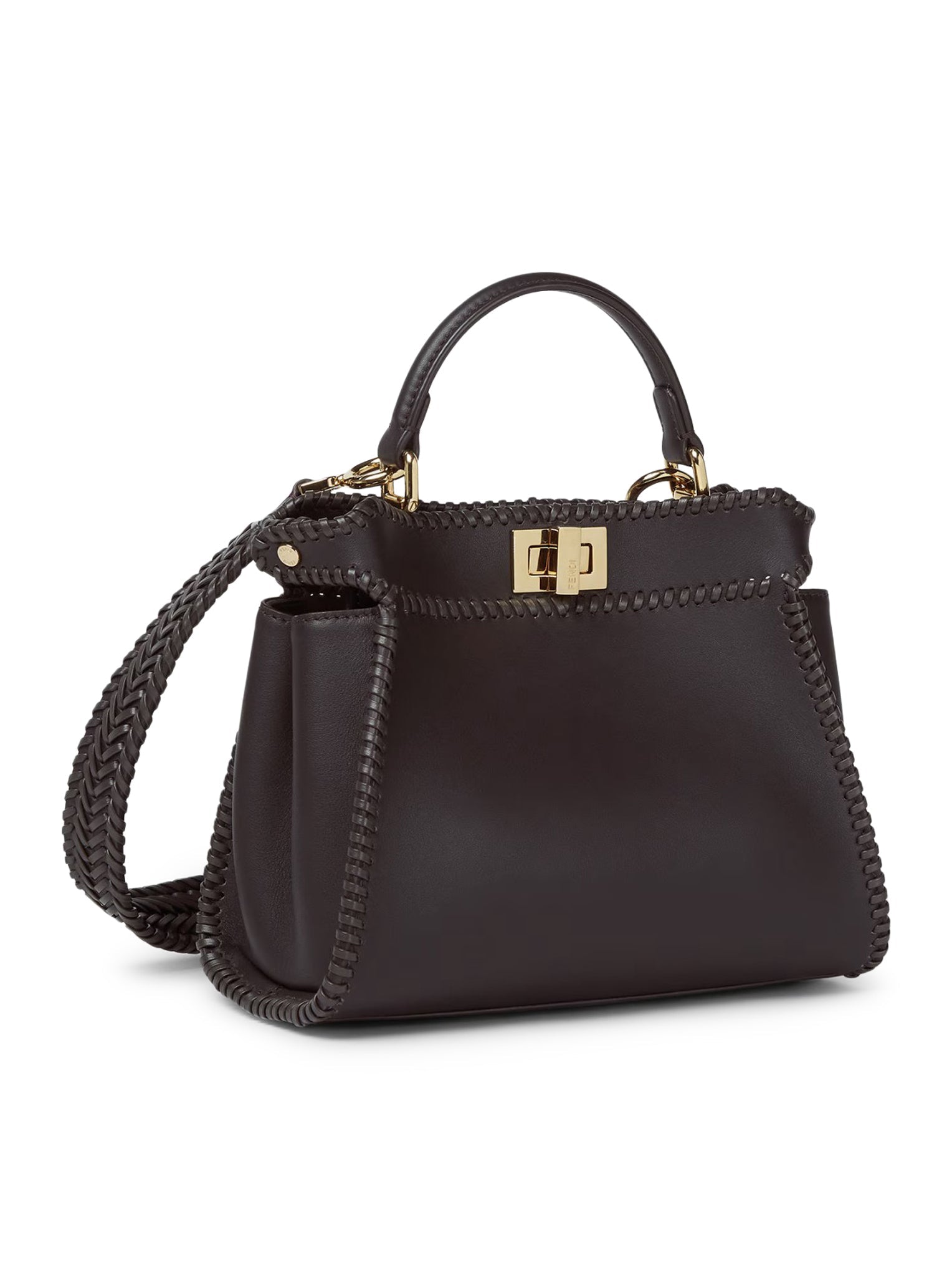 Peekaboo Mini Leather Bag Fendi оригінал – Купити в Україні – вид ззаду