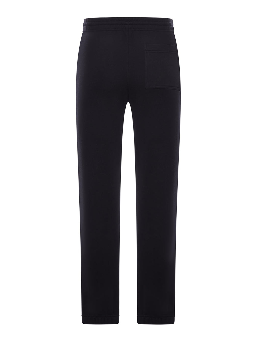 Оригінальна Cotton Jogging Pants With Ekd Check Burberry – вид ззаду