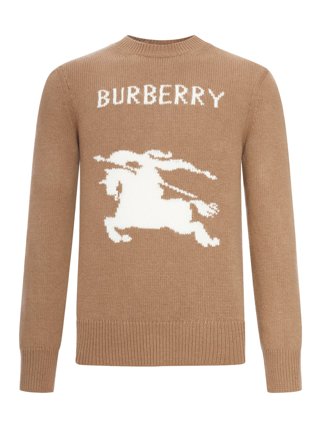 Оригінальна Wool And Cashmere Pullover With Ekd Burberry – боковий вид