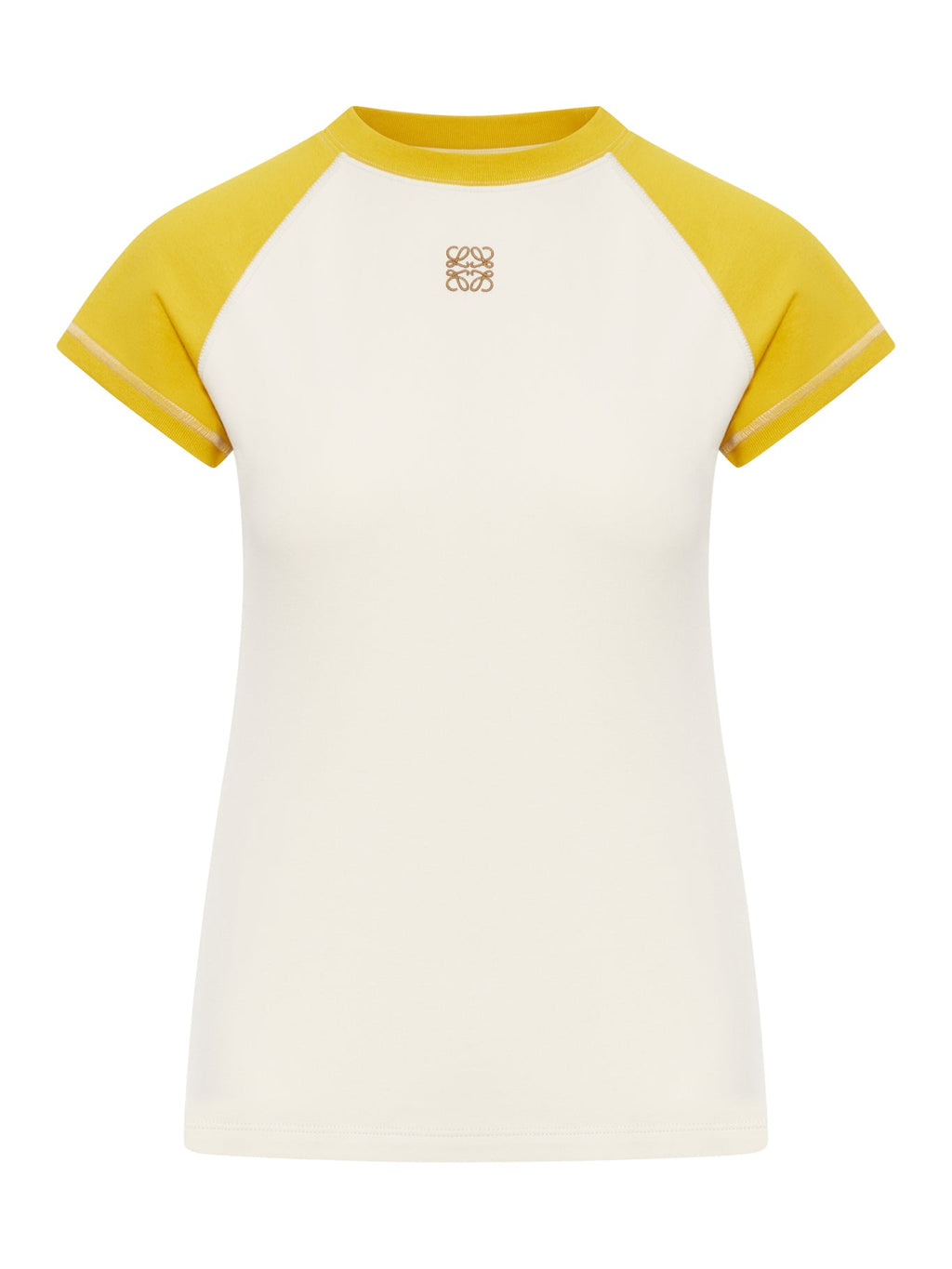 SLIM FIT T-SHIRT IN COTTON BLEND LOEWE оригінал – Купити в Україні – боковий вид