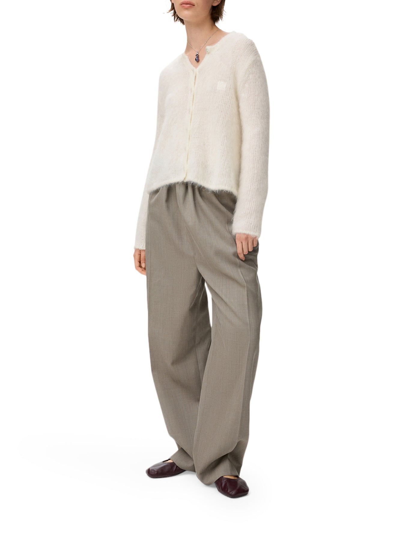 Mohair Blend Cardigan Loewe – Гарантія оригінальності – вид ззаду