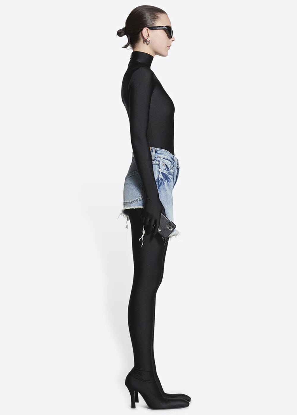 Оригінальна Light Blue Loeil Mini Skirt Balenciaga – збільшений вид