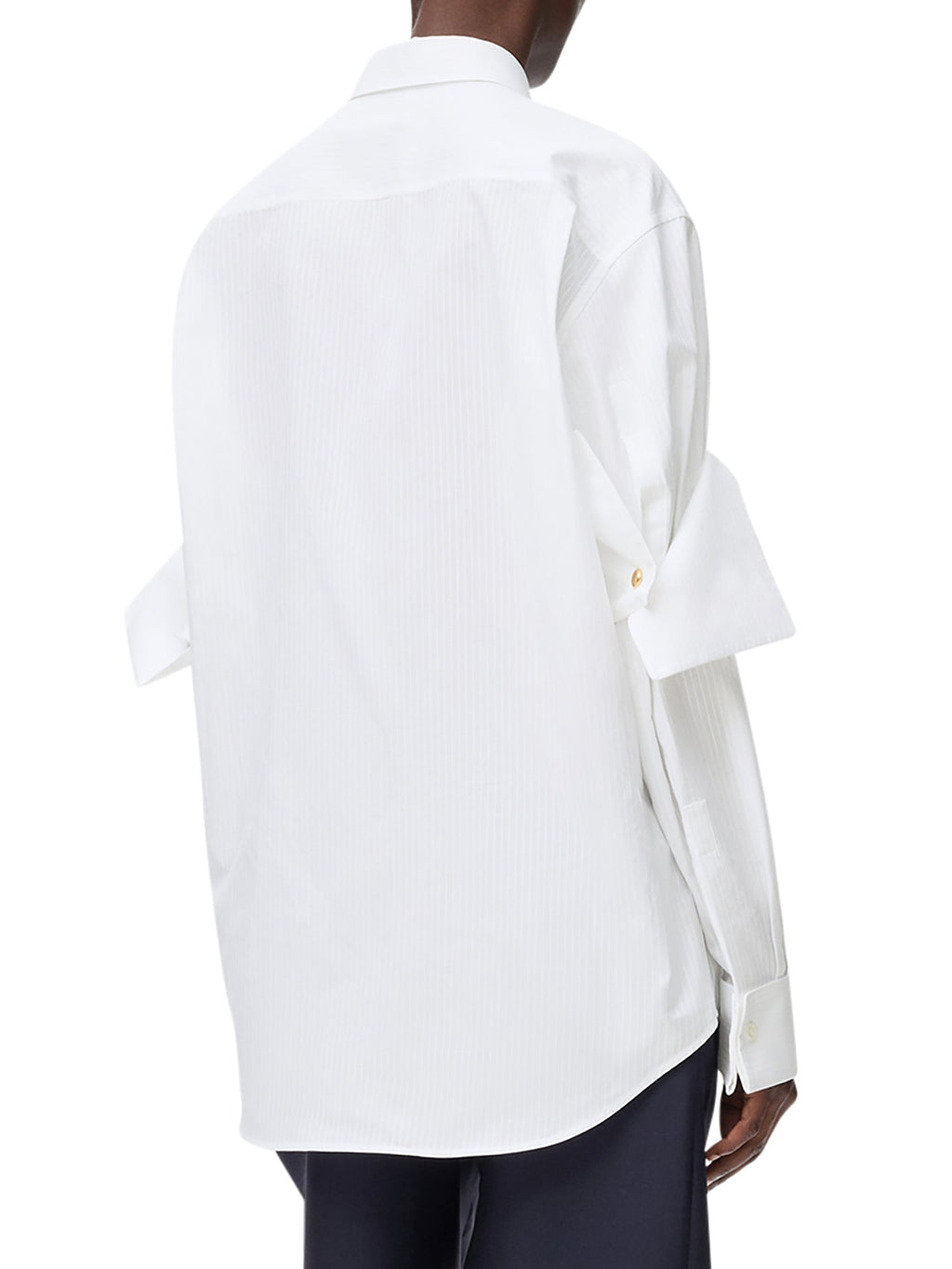 Cotton Shirt With Double-Layer Sleeves Loewe – Гарантія оригінальності – збільшений вид