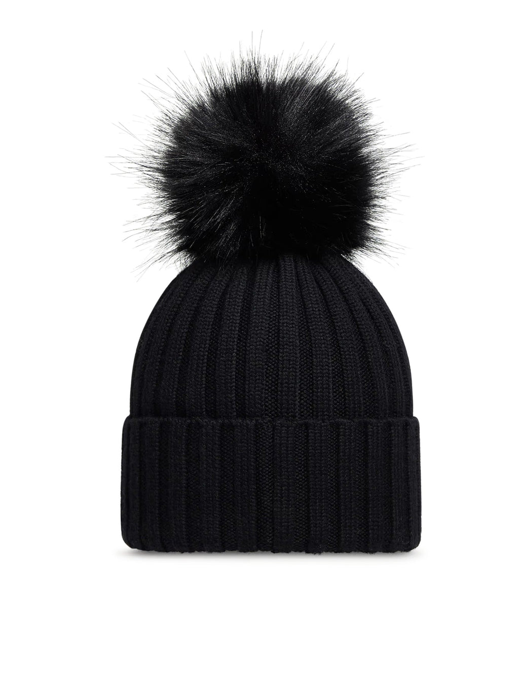 Оригінальна Wool Hat With Pompom Moncler – вид ззаду