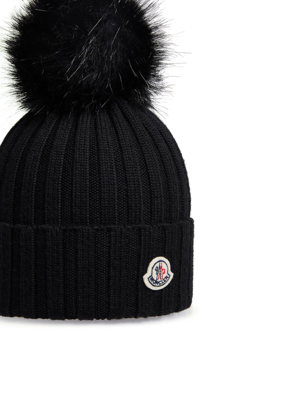 Оригінальна Wool Hat With Pompom Moncler – детальний вид