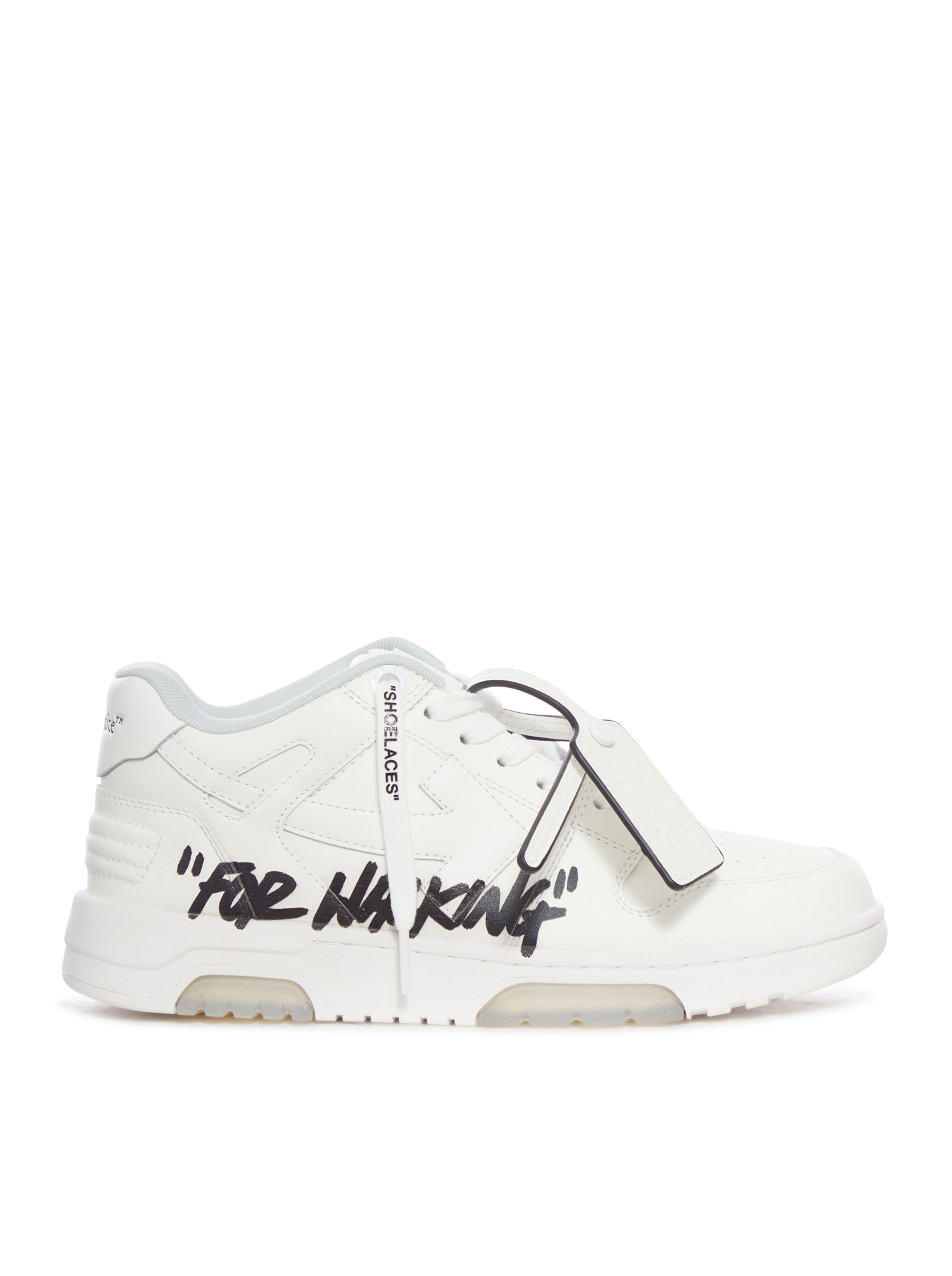 Оригінальна Out Of Office `ooo` Sneakers In Leather Off-white – боковий вид