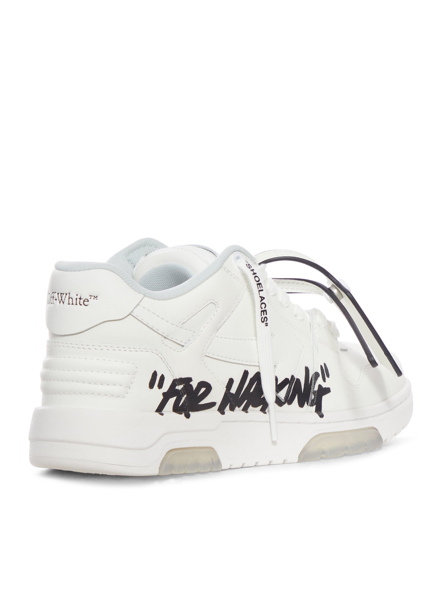 Оригінальна Out Of Office `ooo` Sneakers In Leather Off-white – детальний вид