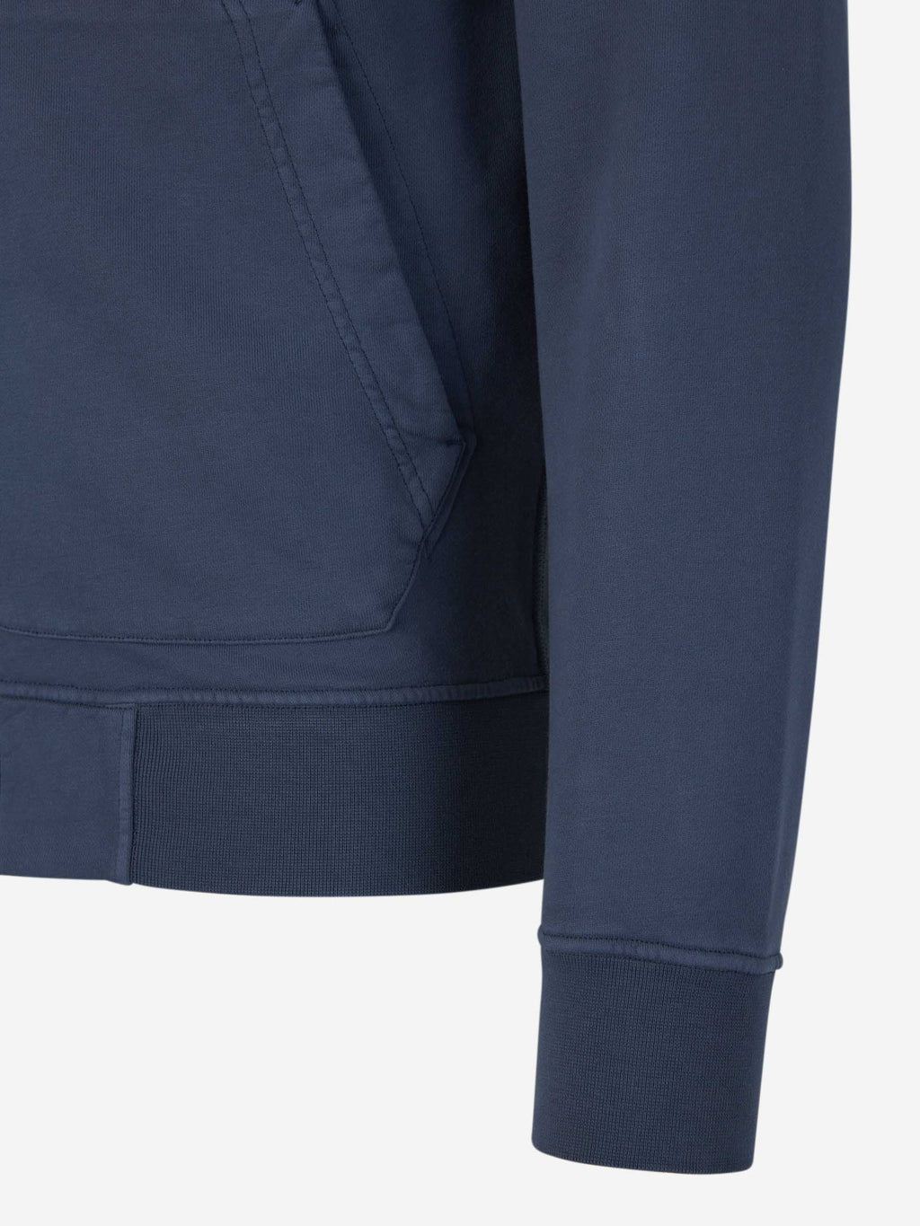 Cotton Zip Sweatshirt Stone island – Гарантія оригінальності – збільшений вид