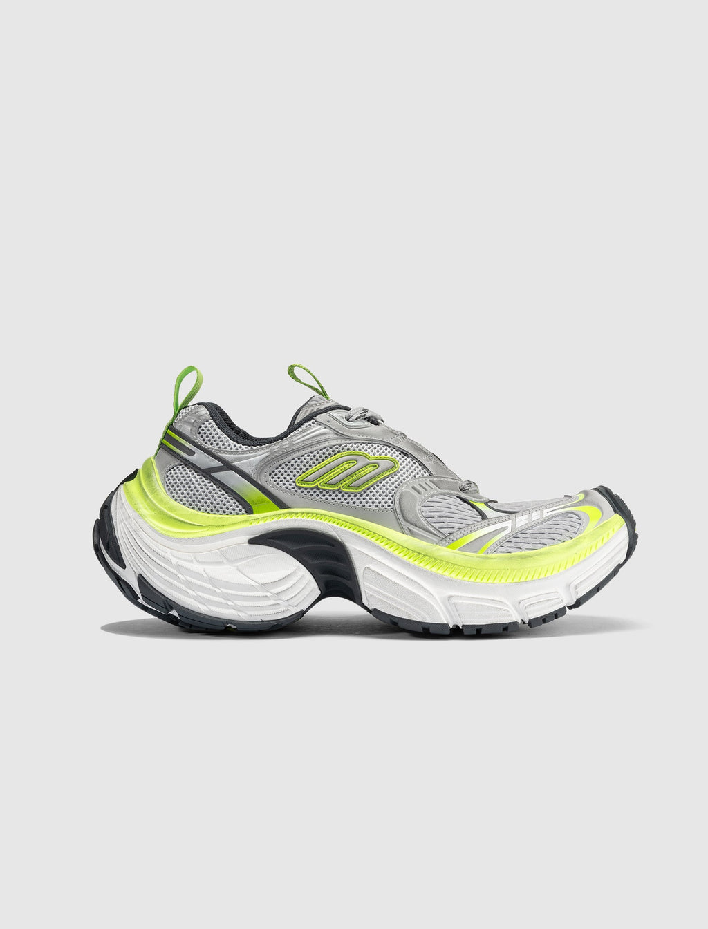 6xl Sneaker Grey Balenciaga – Гарантія оригінальності – боковий вид