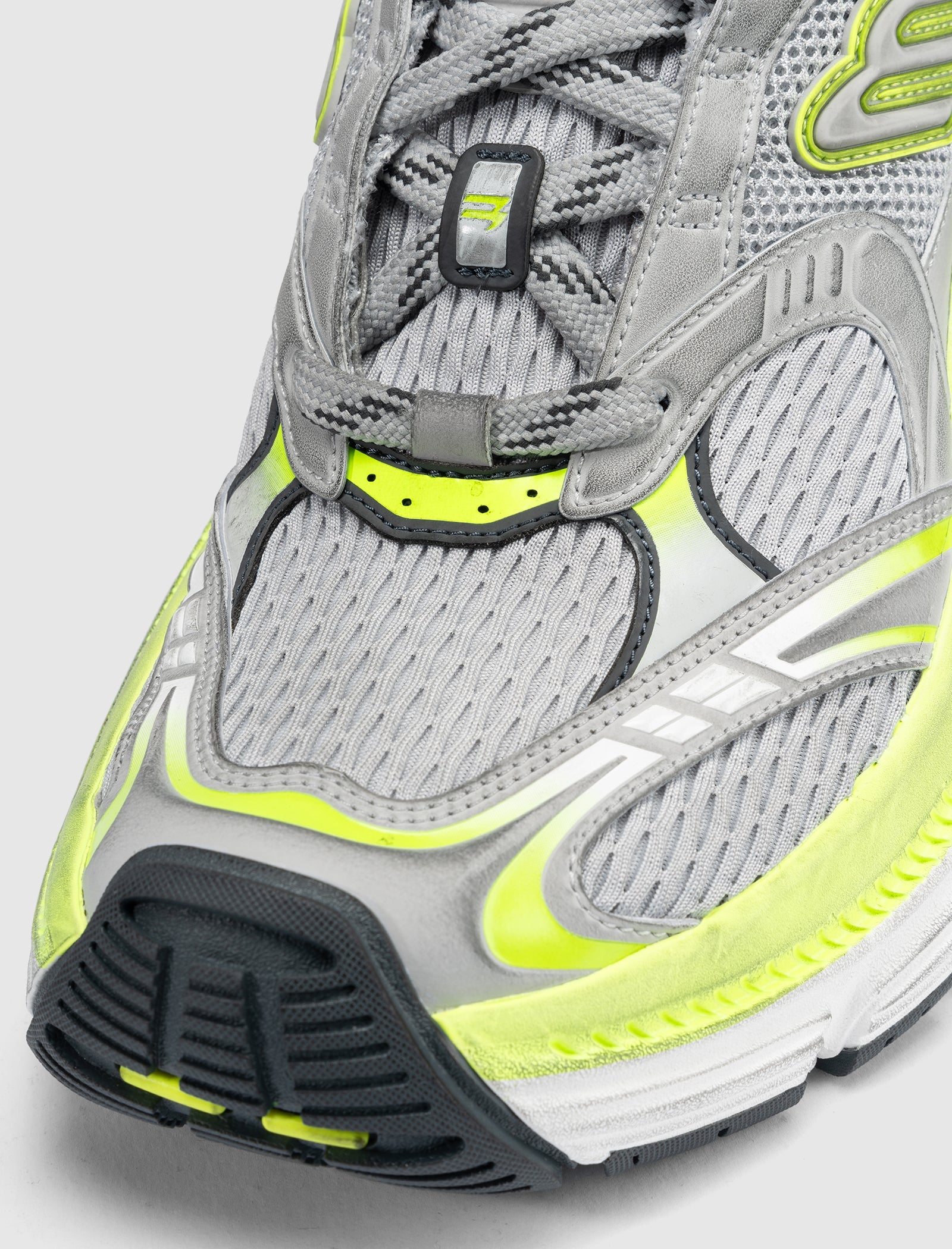 6xl Sneaker Grey Balenciaga – Гарантія оригінальності – вид ззаду