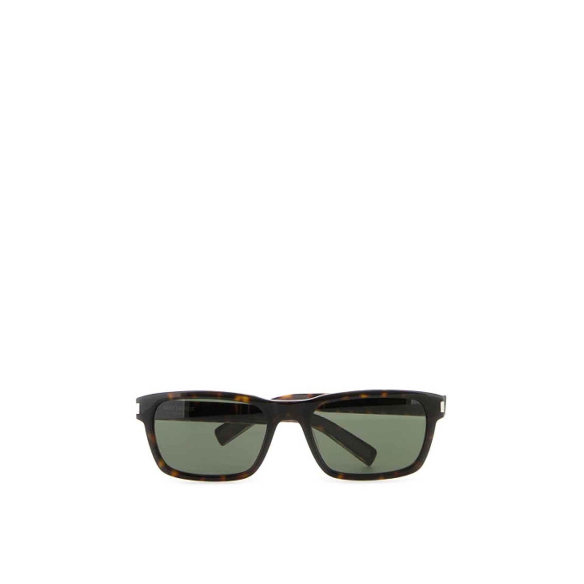 Square Logo Sunglasses Saint laurent – Гарантія оригінальності – боковий вид