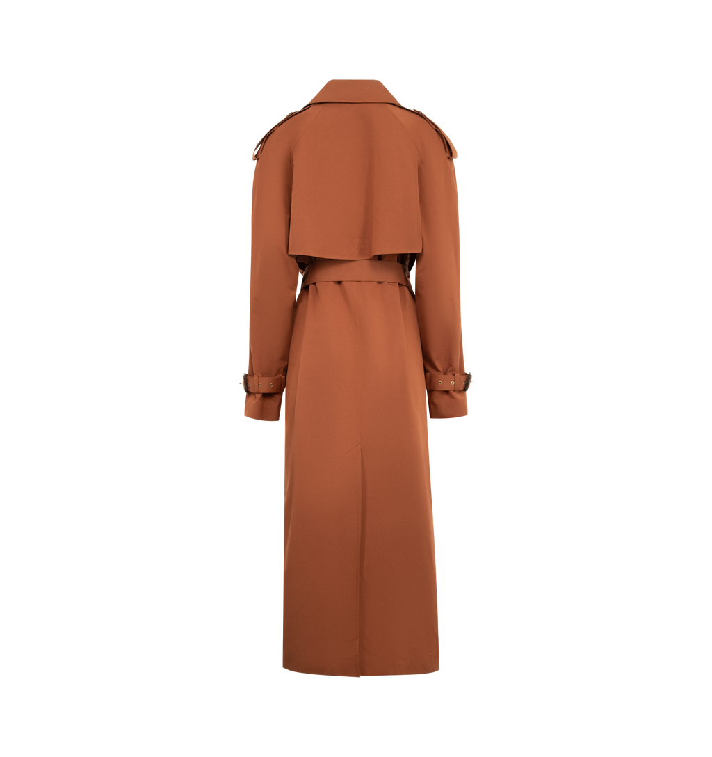 Trench Coat Saint laurent оригінал – Купити в Україні – вид ззаду