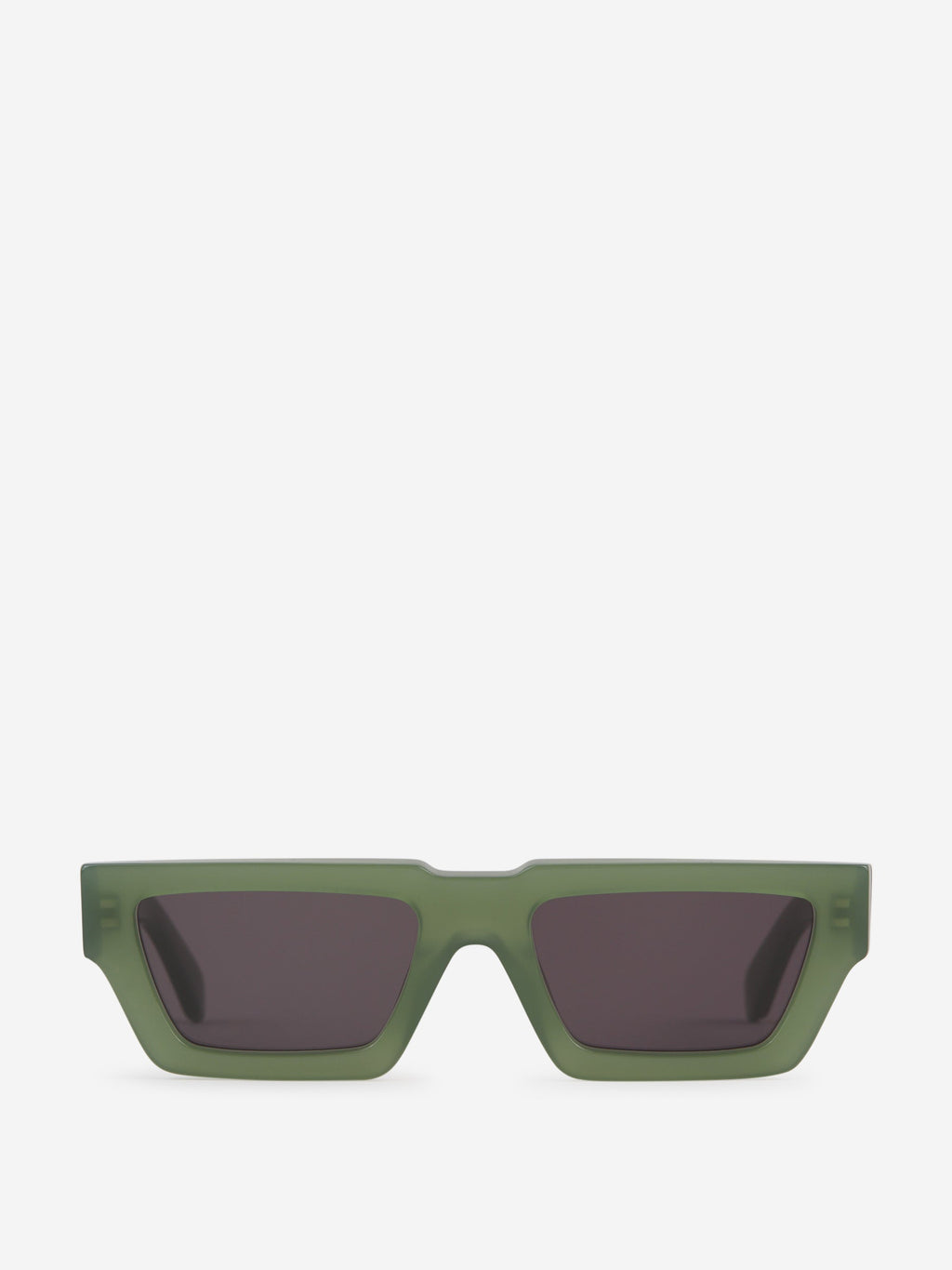 Manchester Rectangular Sunglasses Off-white оригінал – Купити в Україні – боковий вид
