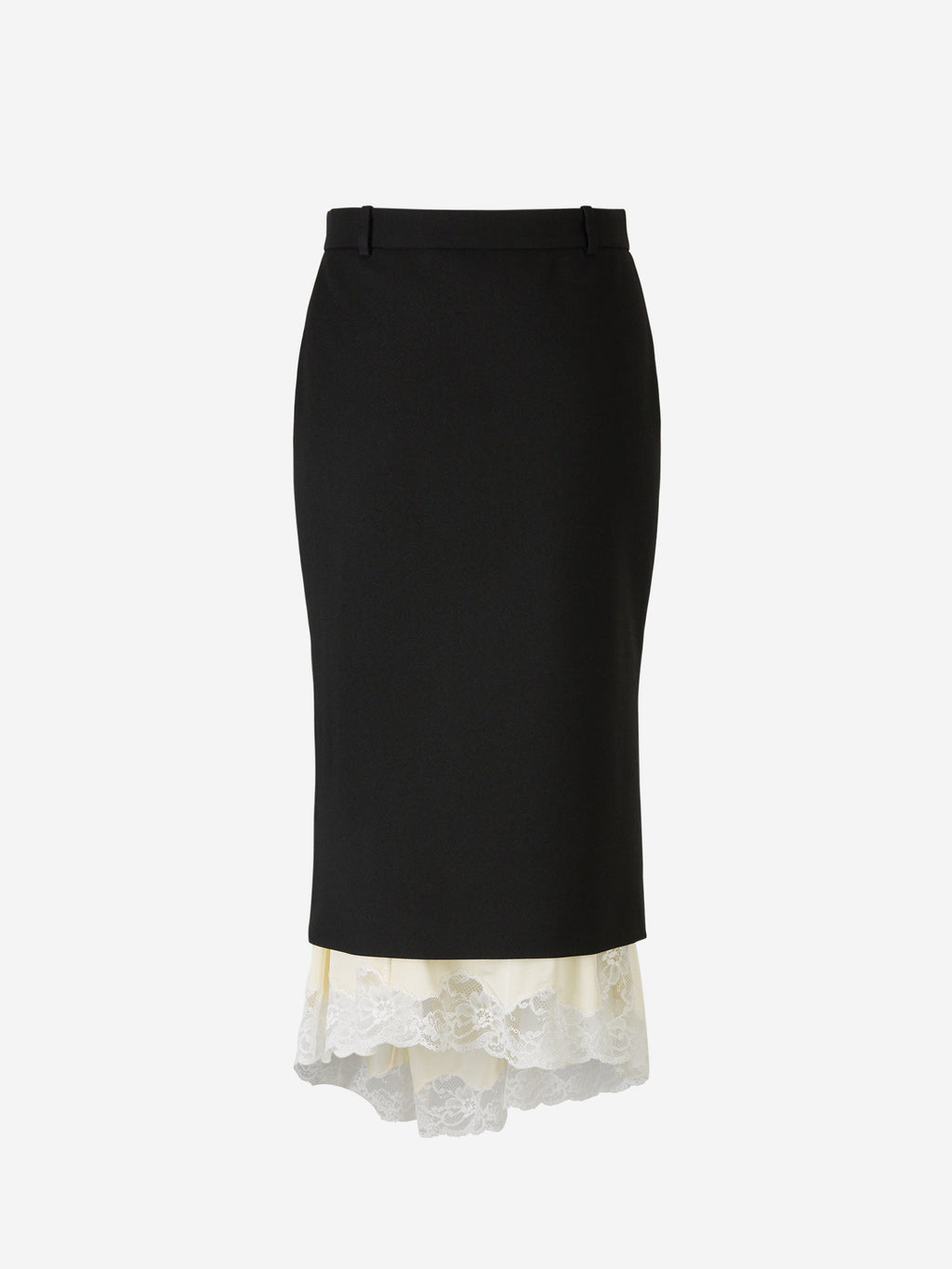 Double Layer MIDI Skirt Balenciaga – Гарантія оригінальності – вид ззаду
