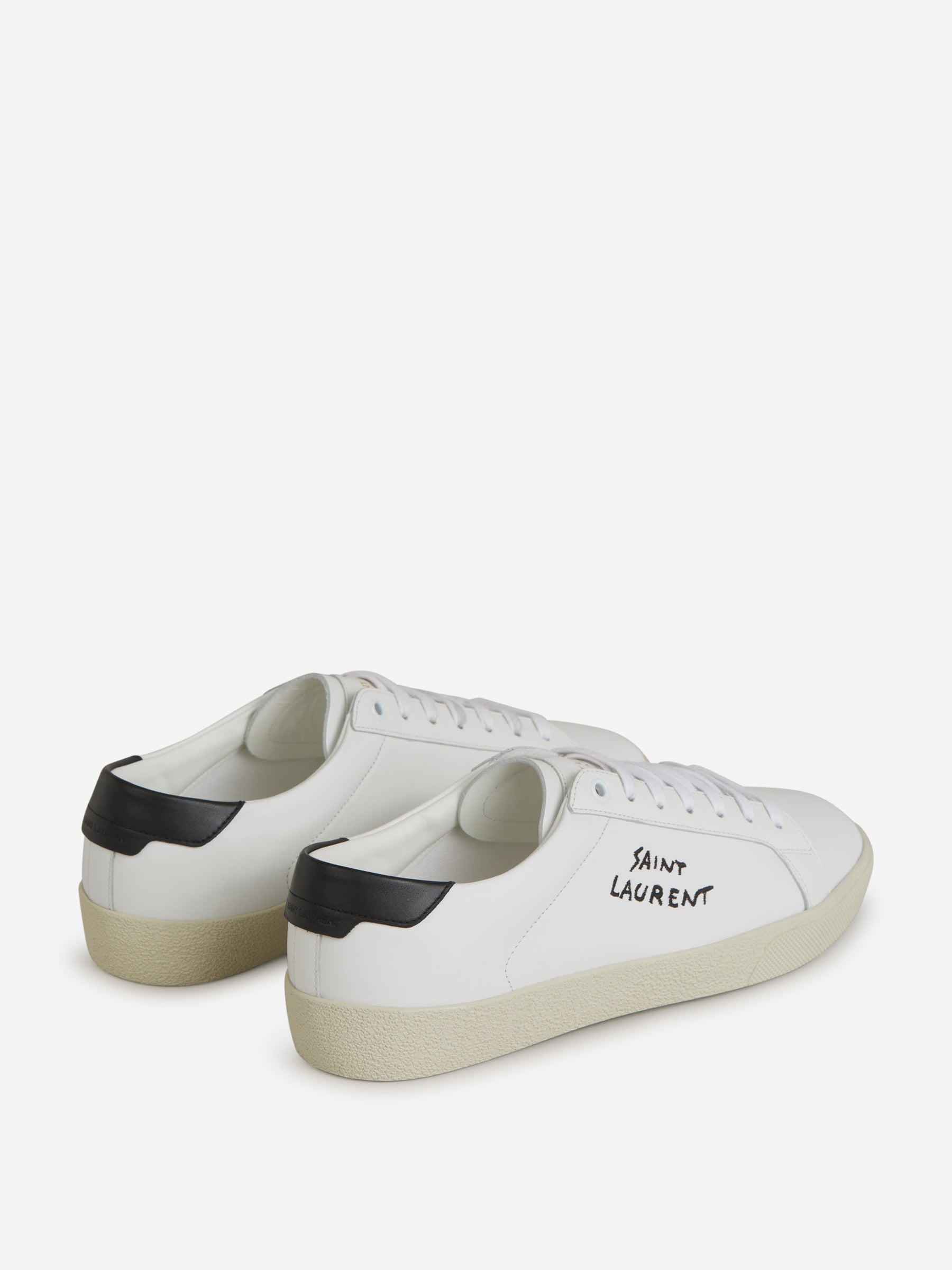 Priscilla Leather Sneakers Saint laurent оригінал – Купити в Україні – детальний вид