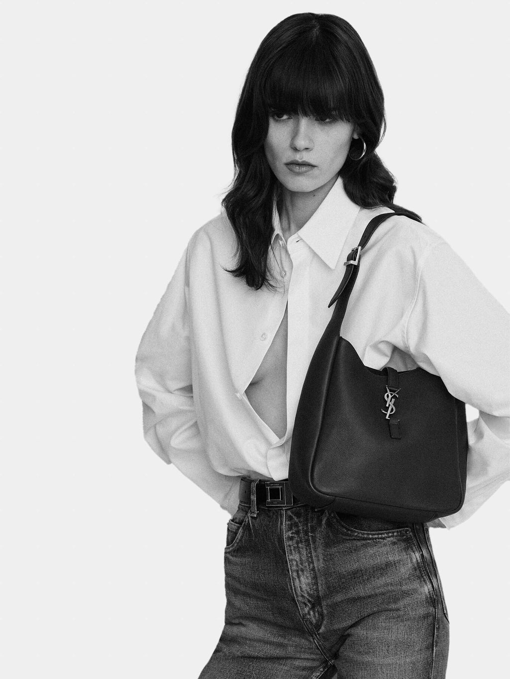 Shoulder Bag Le 5 À 7 S Saint laurent – Гарантія оригінальності – вид ззаду