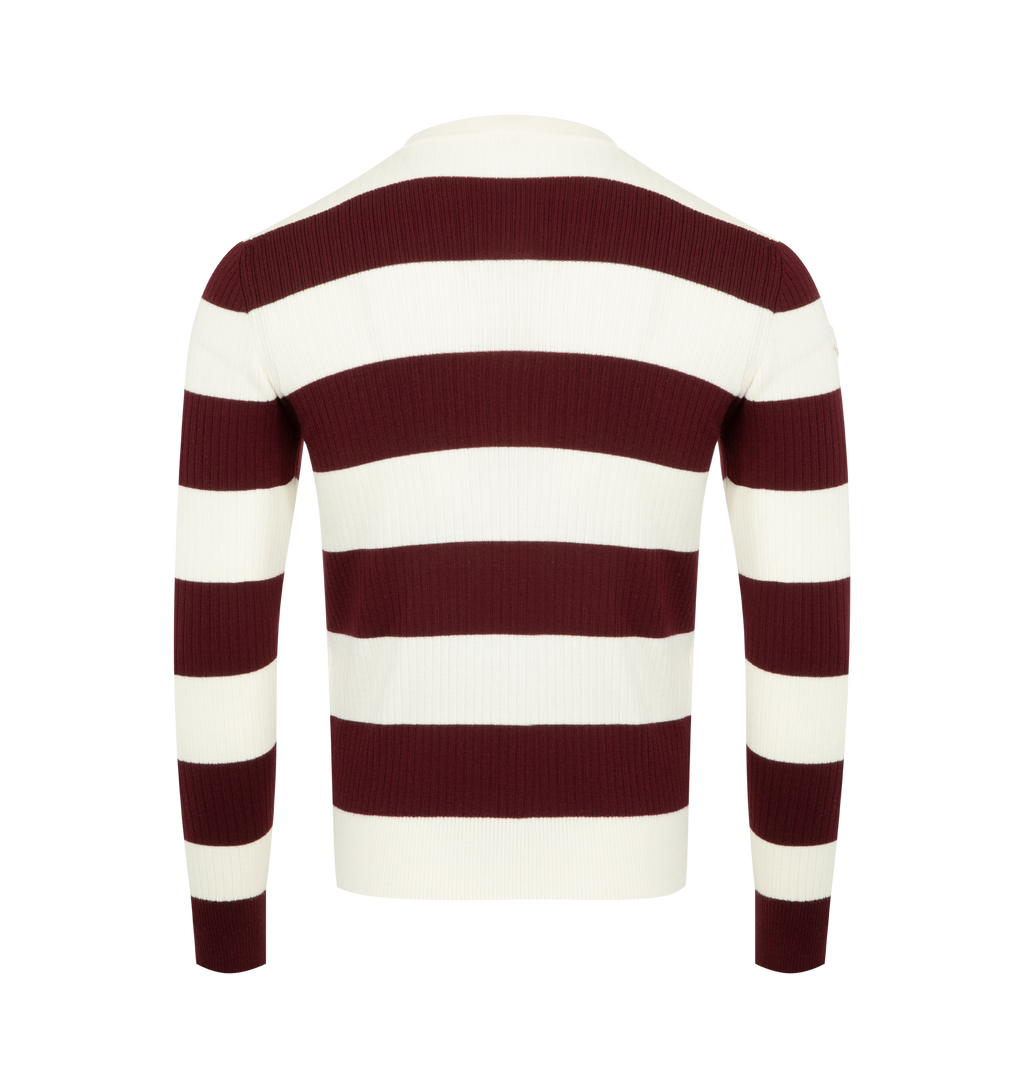 Striped Wool Sweater Moncler – Гарантія оригінальності – вид ззаду