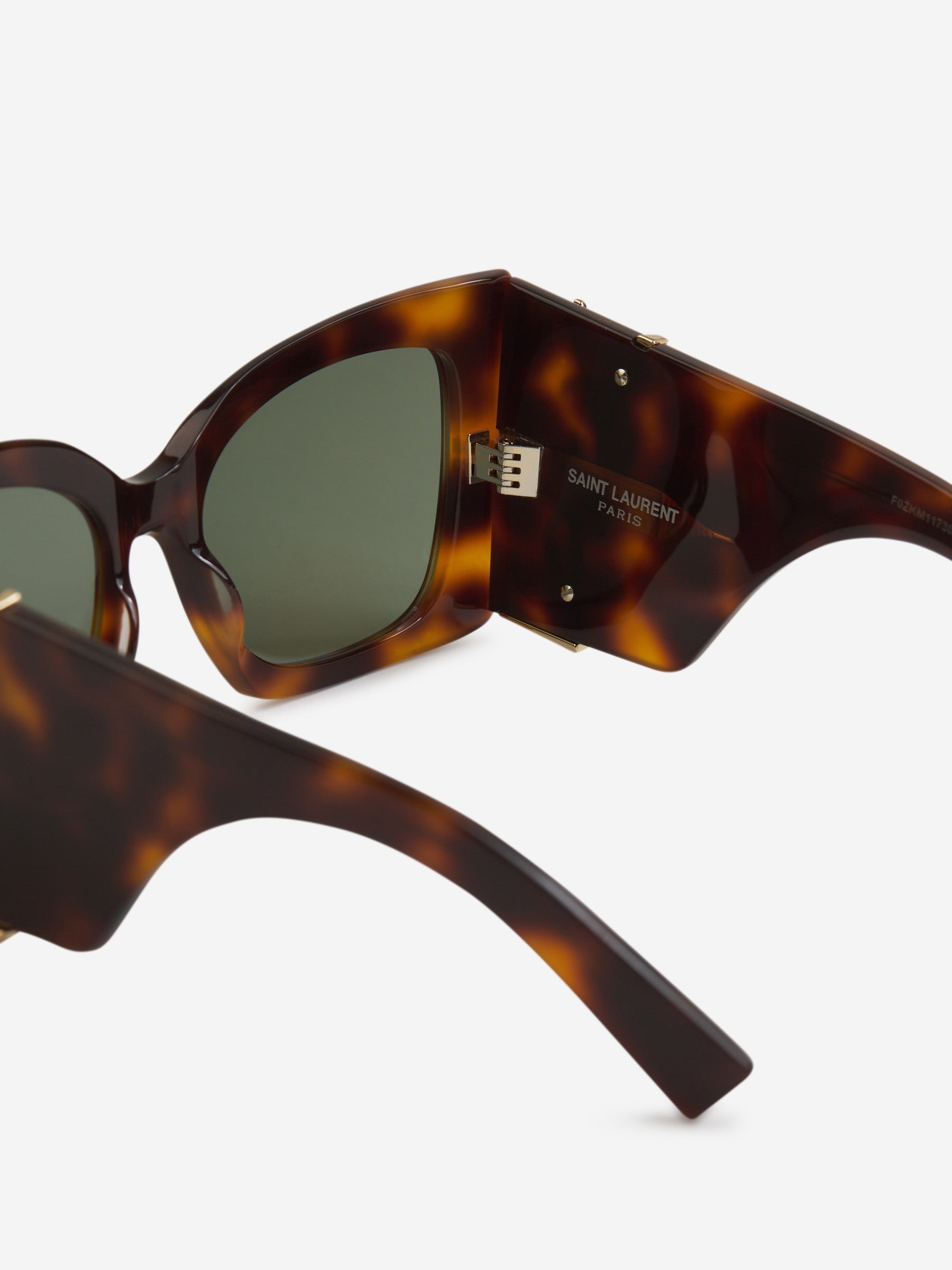 Sl M119 Blaze Rectangular Sunglasses Saint laurent – Гарантія оригінальності – збільшений вид