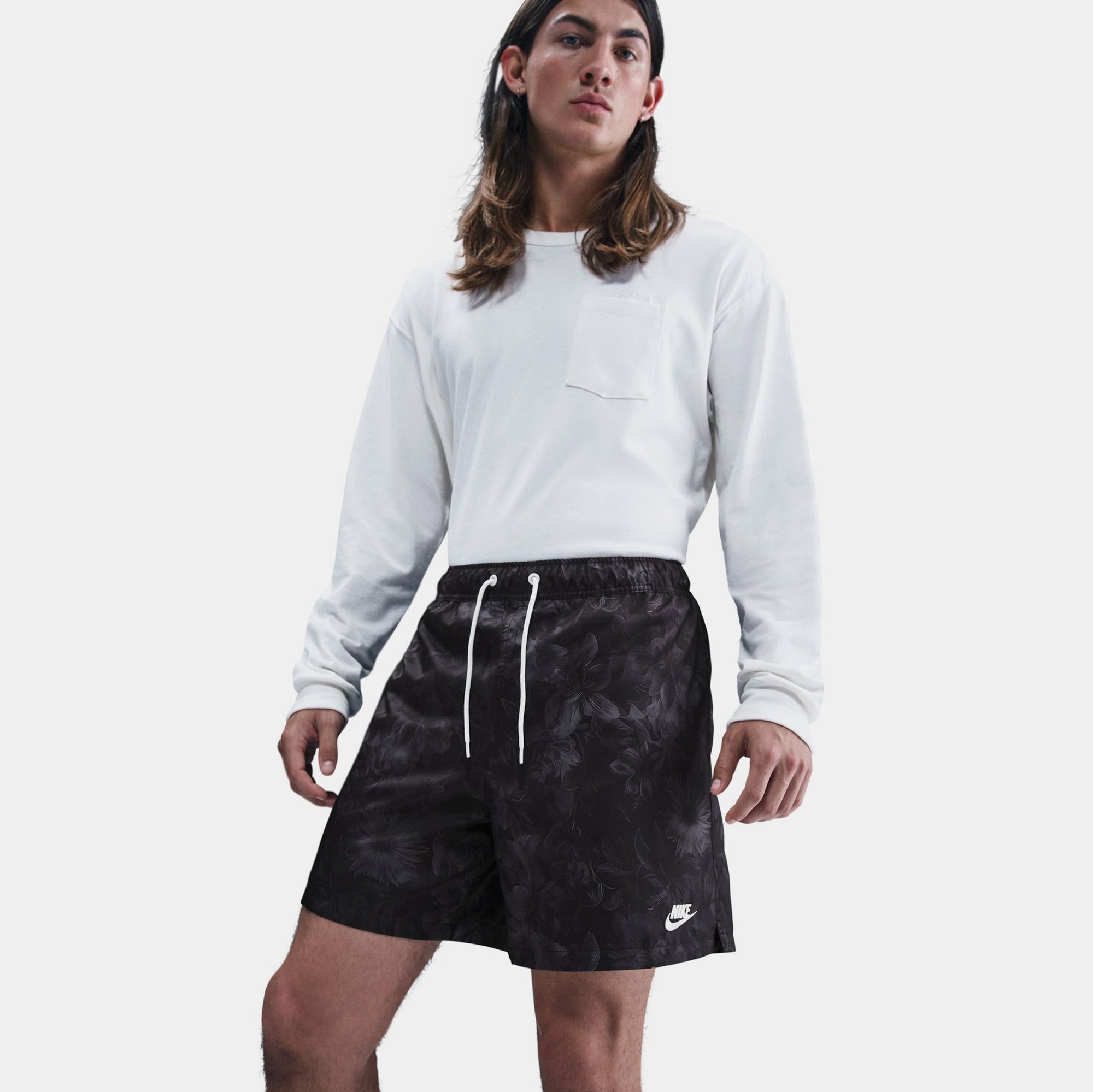 Club Flow Trbl Woven Mens Shorts Nike – Гарантія оригінальності – детальний вид