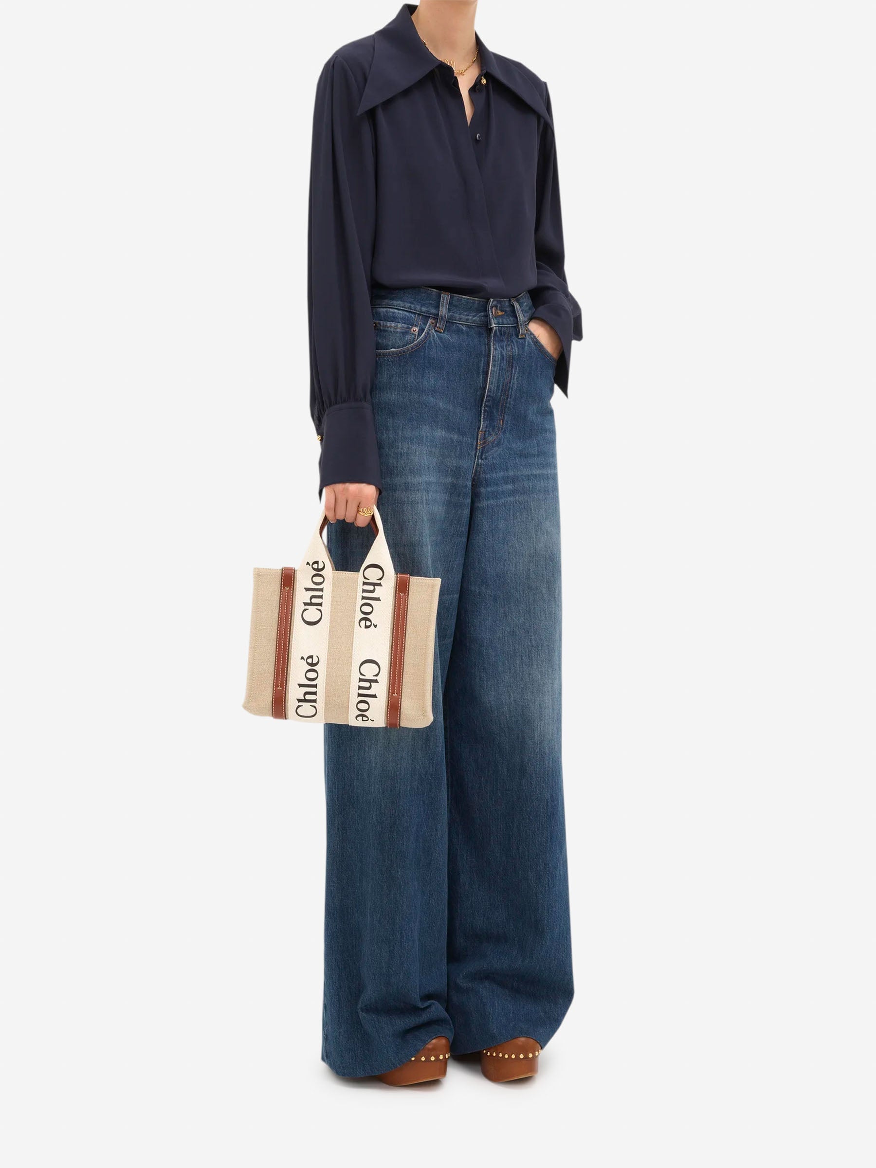 Woody S Tote Shoulder Bag Chloe – Гарантія оригінальності – вид ззаду