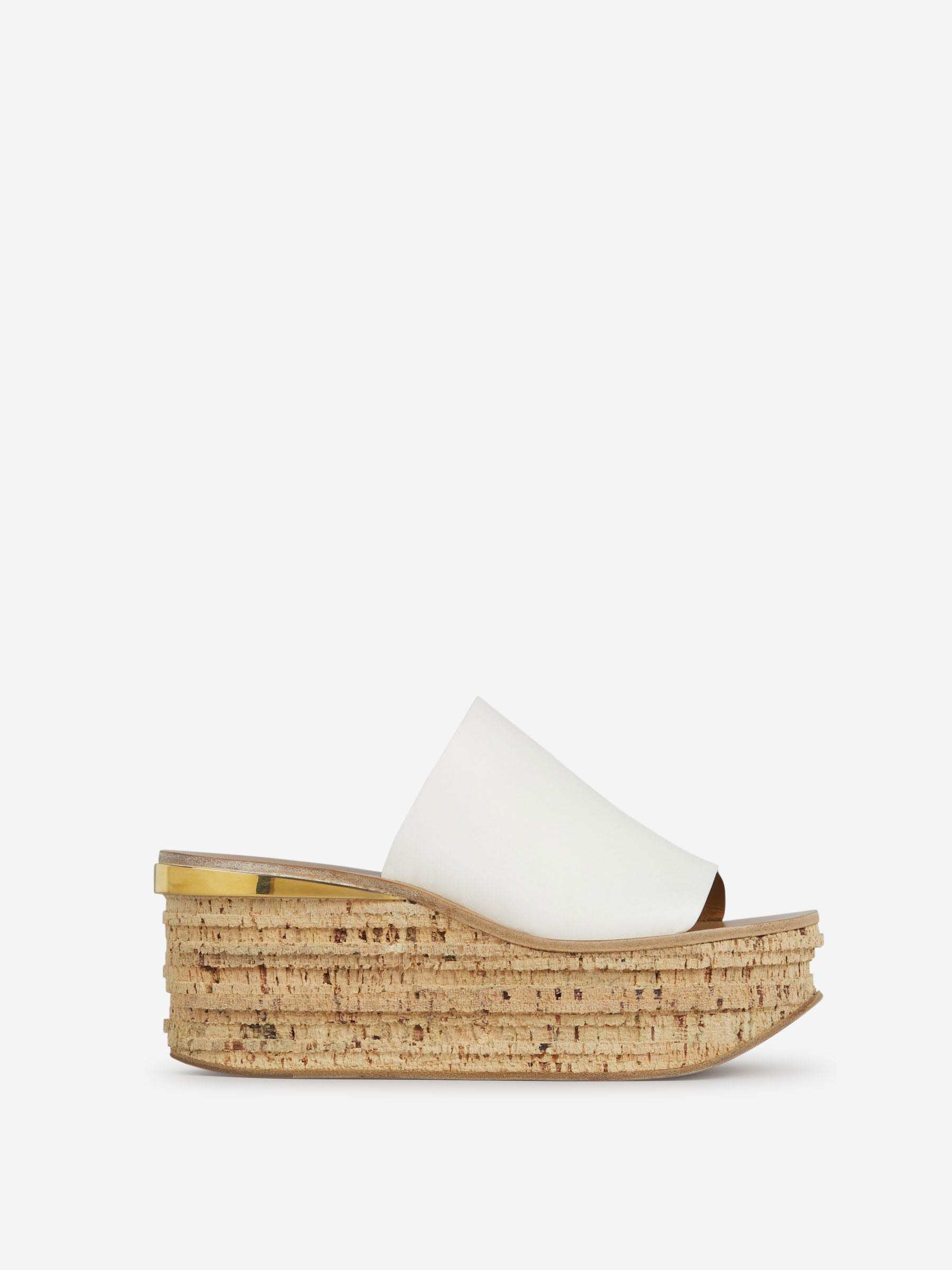 Оригінальна Leather Platform Mules Chloe – боковий вид