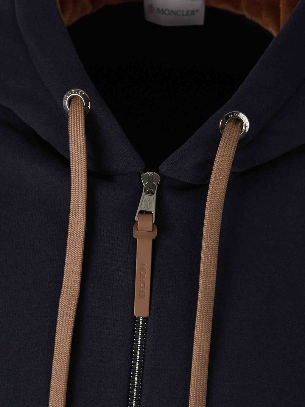 Оригінальна Cotton Fleece Sweatshirt Moncler – детальний вид