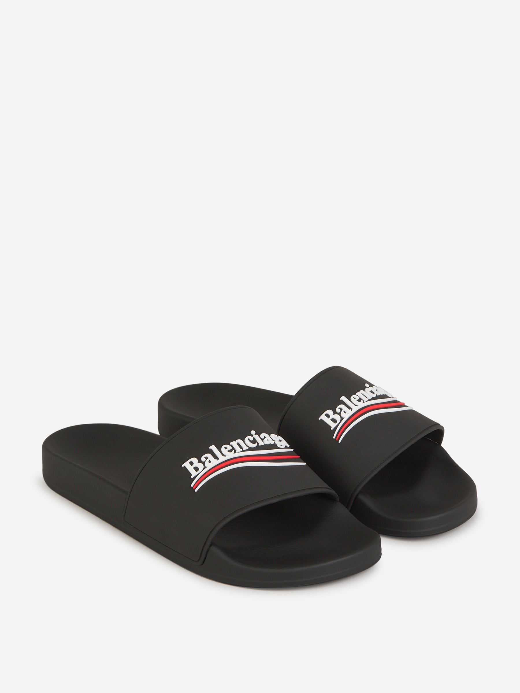 Оригінальна Pool Logo Sandals Balenciaga – вид ззаду