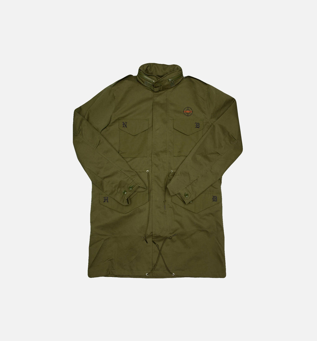 Collection M 65 Mens Jacket Trace Olive Adidas – Гарантія оригінальності – боковий вид