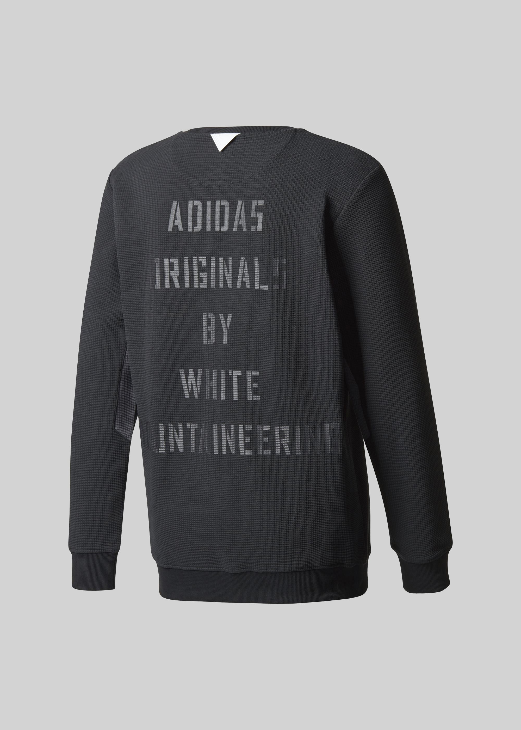 White Mountaineering Collection Mens Crew Sweatshirt Adidas – Гарантія оригінальності – вид ззаду - ADIDAS
