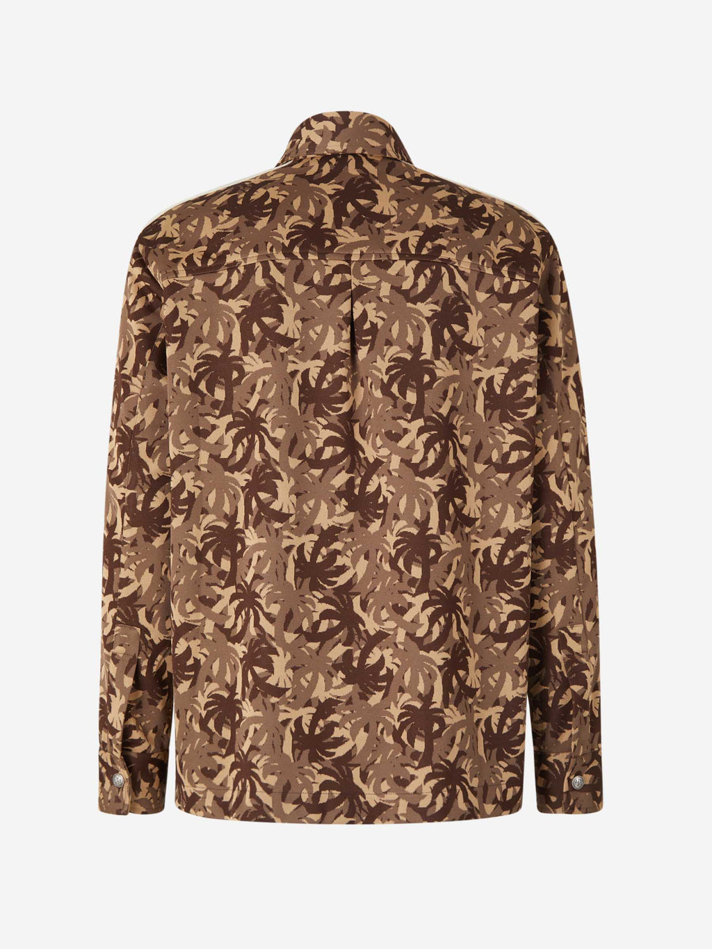 Camouflage Motif Overshirt Palm angels – Гарантія оригінальності – детальний вид