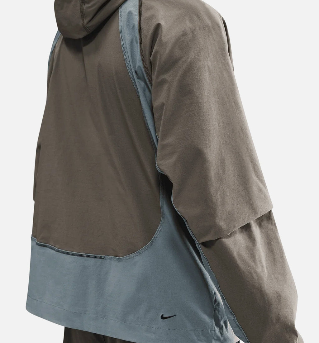 Tech Dri Fit Woven Color Block Windrunner Loose Mens Jacket Nike оригінал – Купити в Україні – вид ззаду